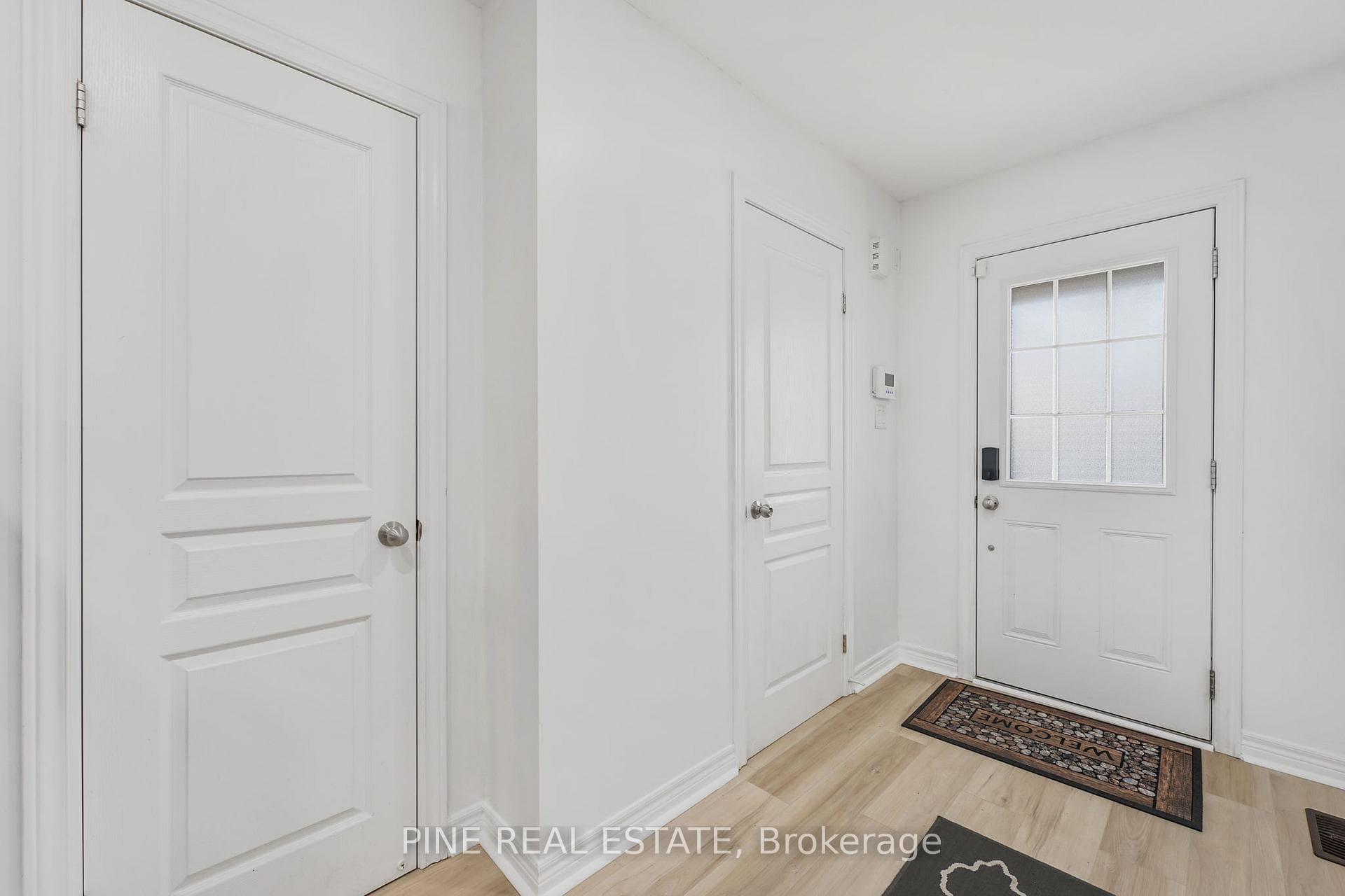 L-R Hallway Closet, Powder Room, Front Door