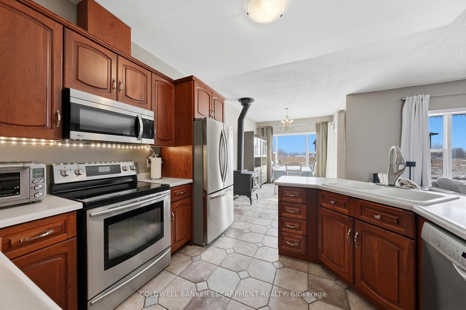 stainless steel appliances