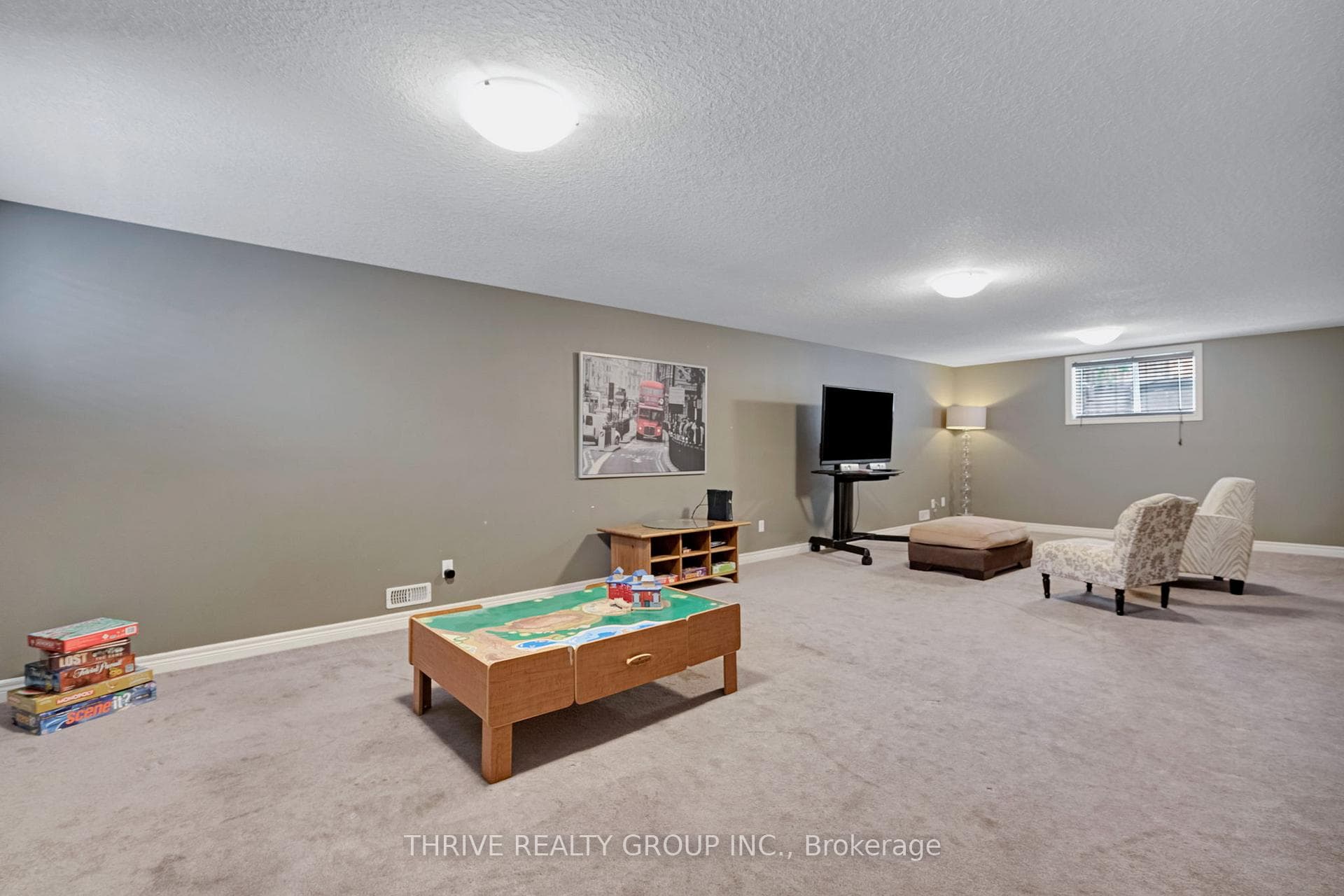 basement rec room
