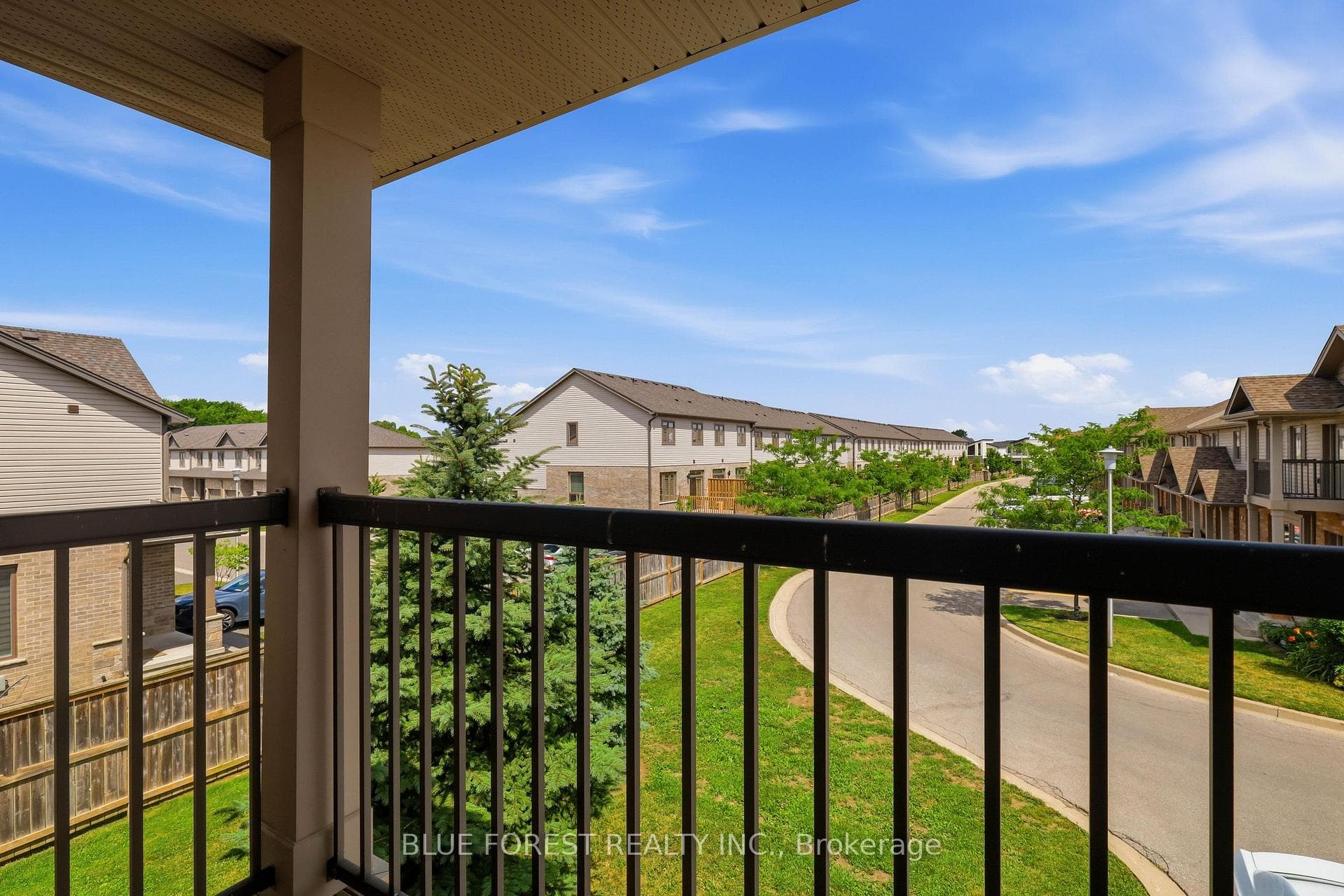 Balcony in the front of the unit