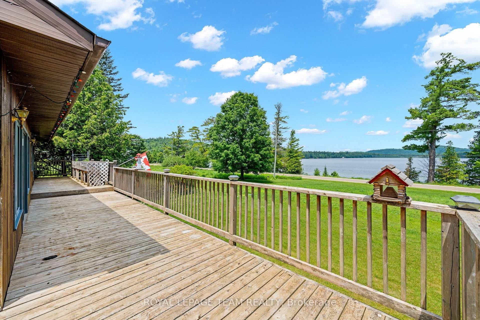 Front of deck