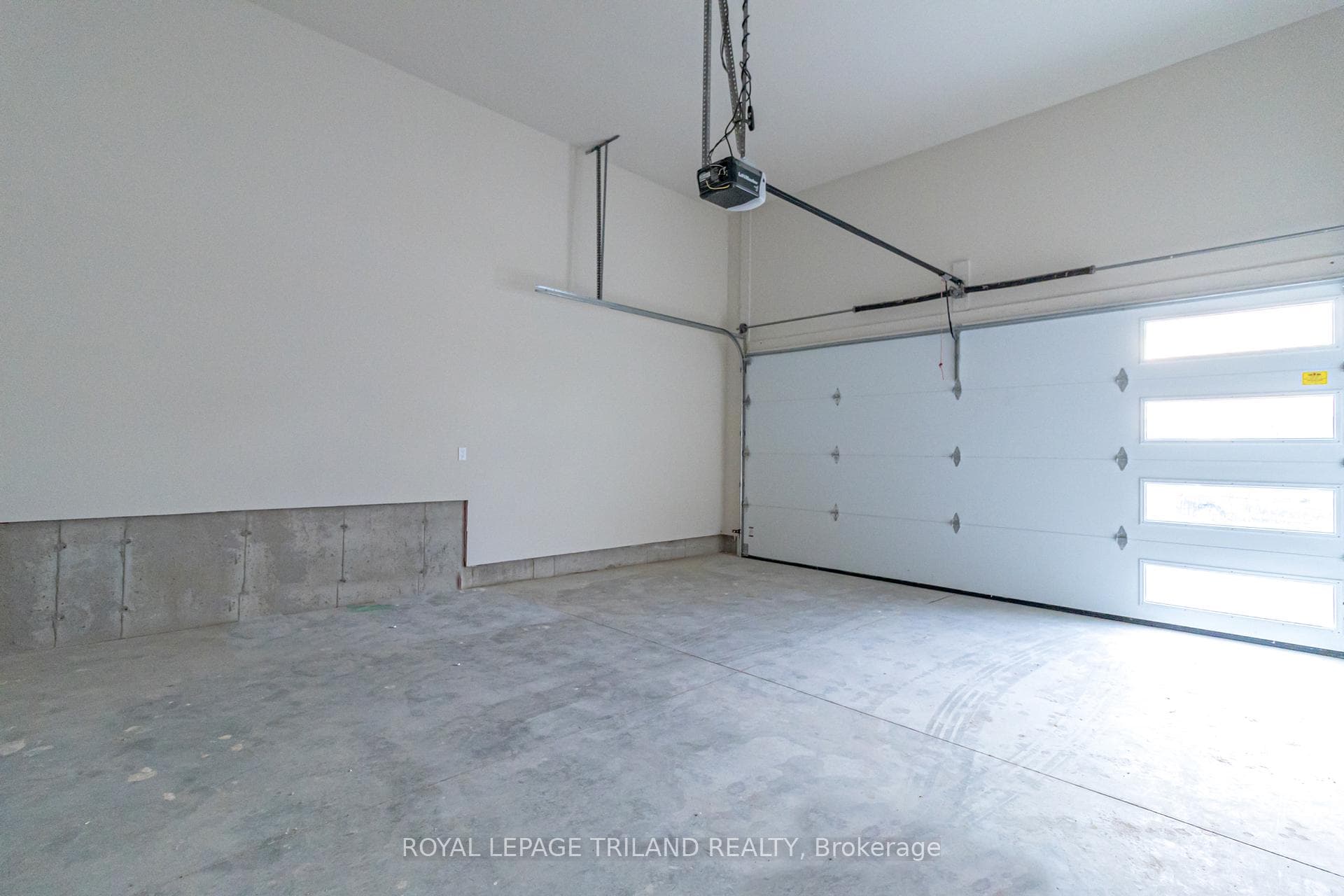 FULLY INSULATED 2-car garage.
