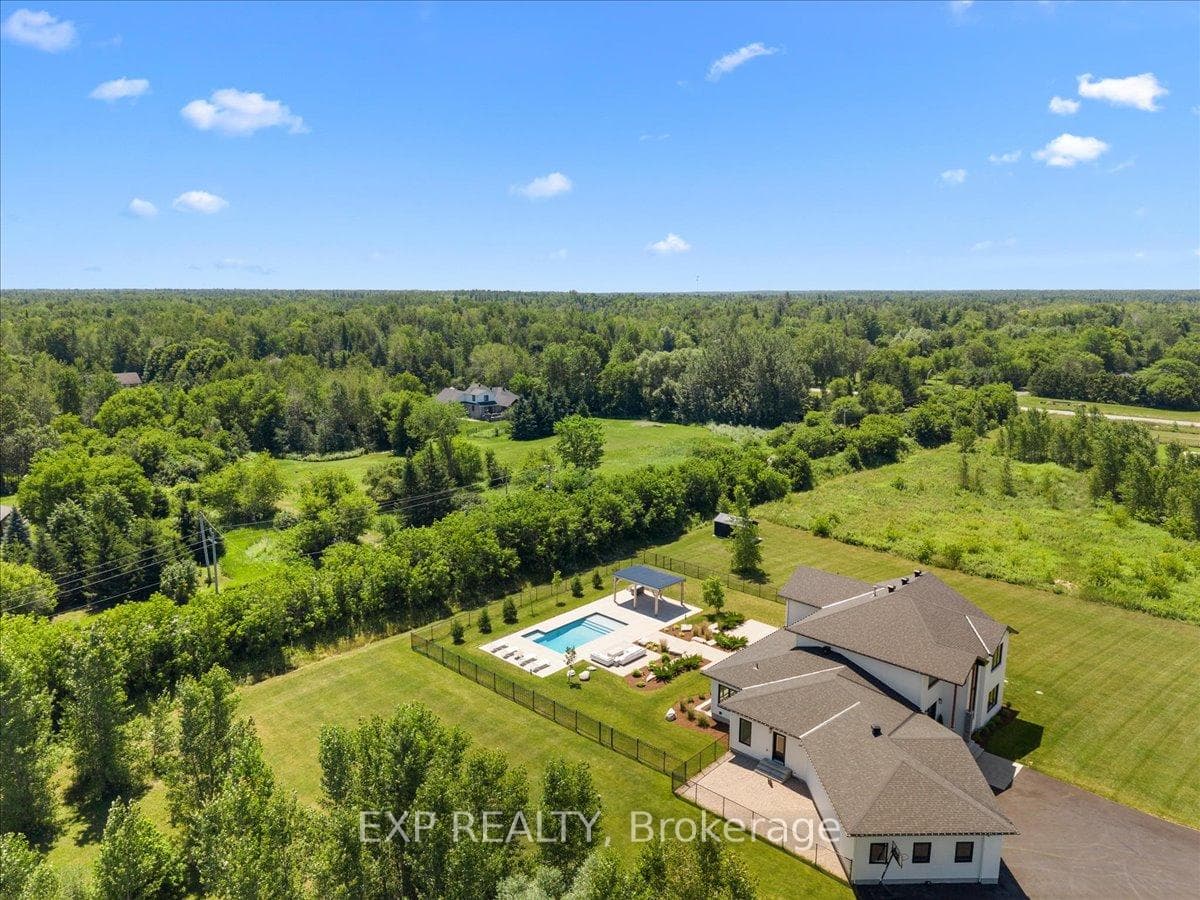 Overhead shot of Property