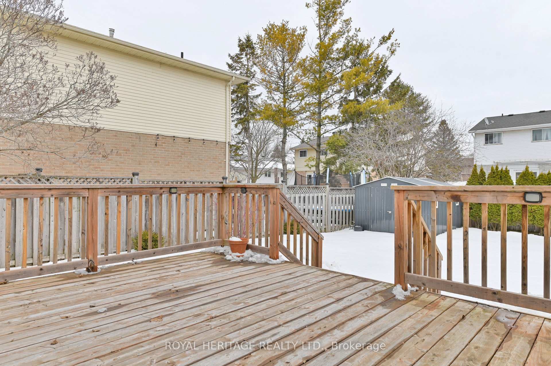 Large deck