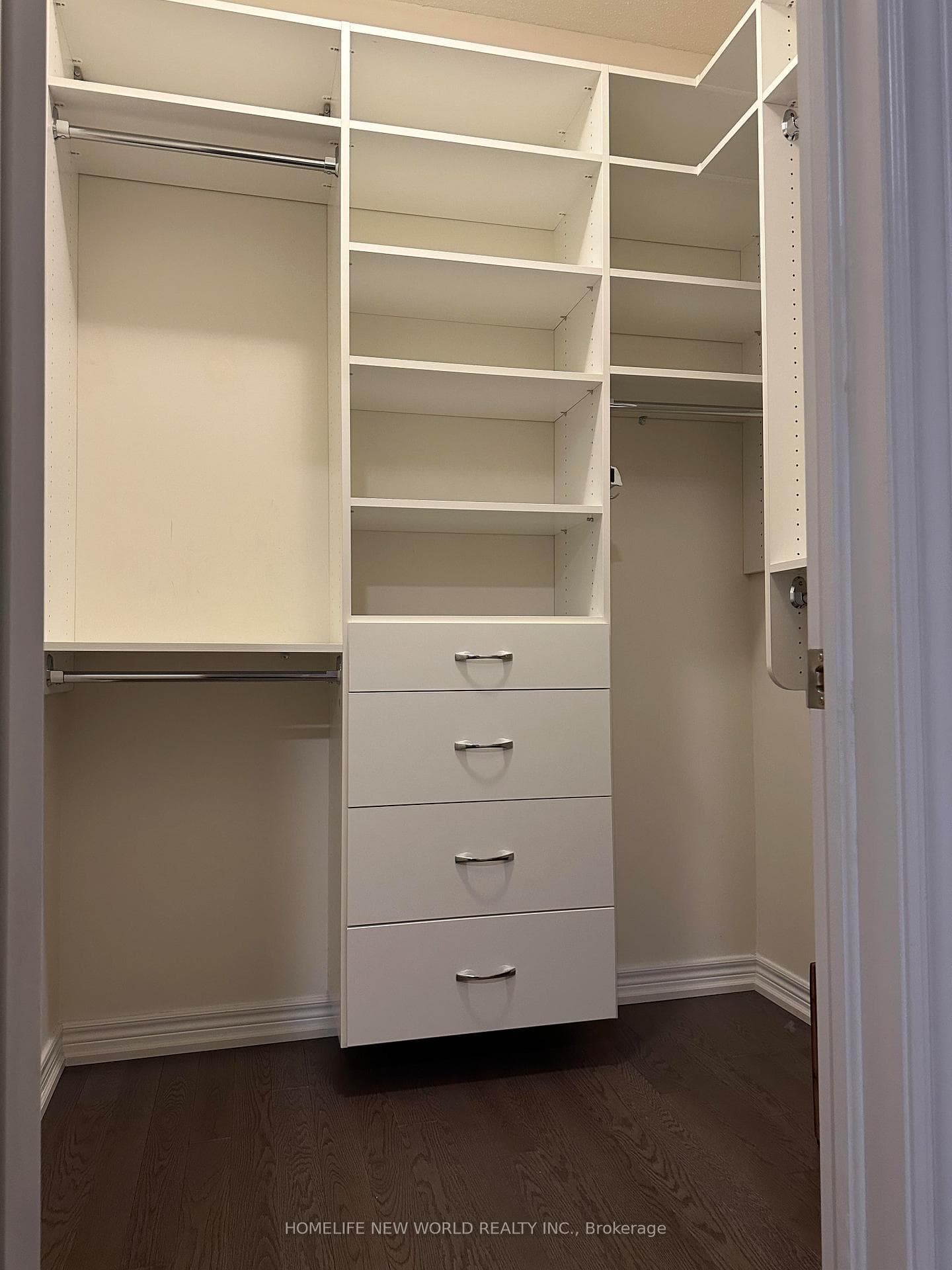 Master Bedroom Walk-in Closet