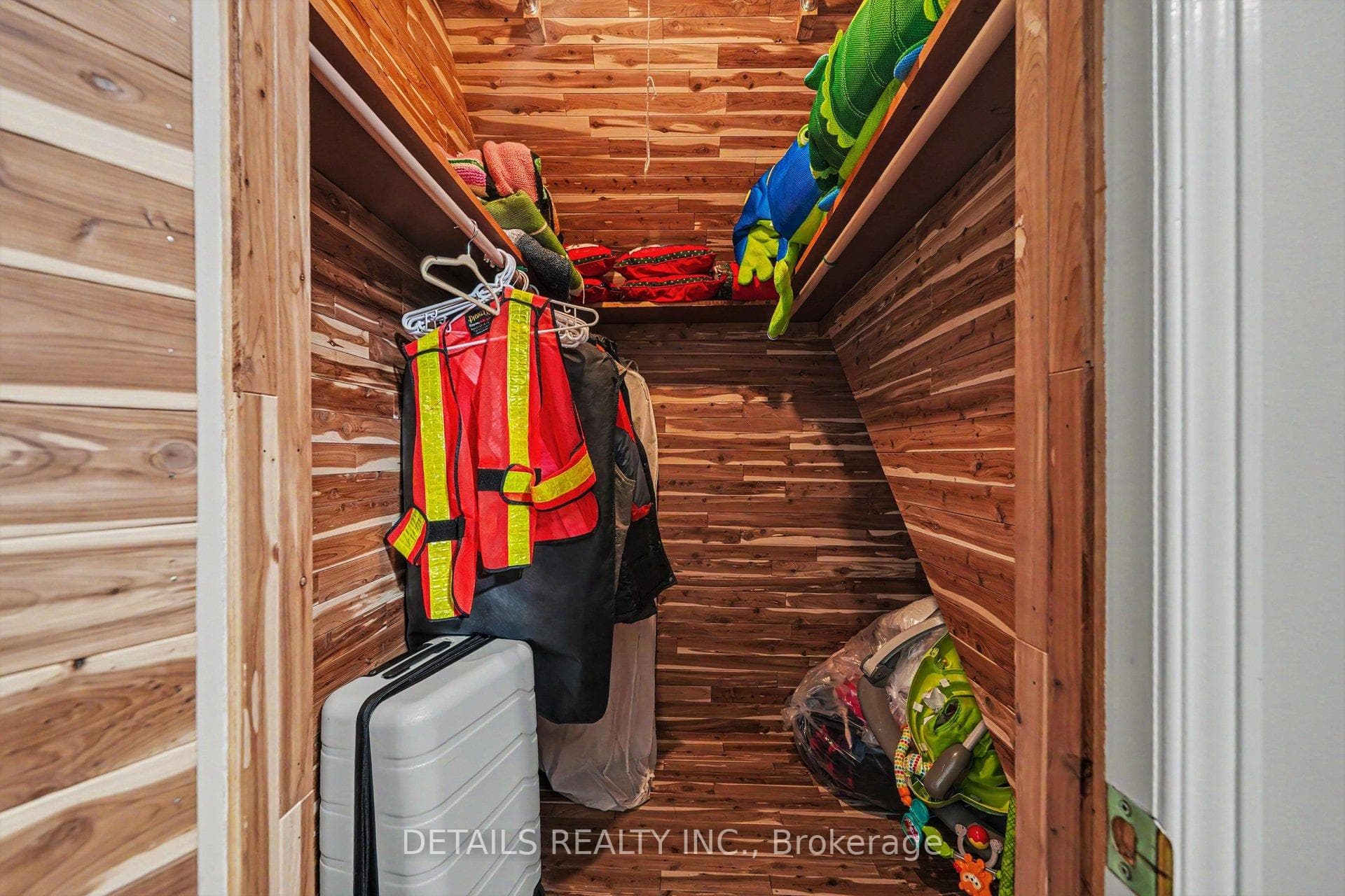 Cedar closet