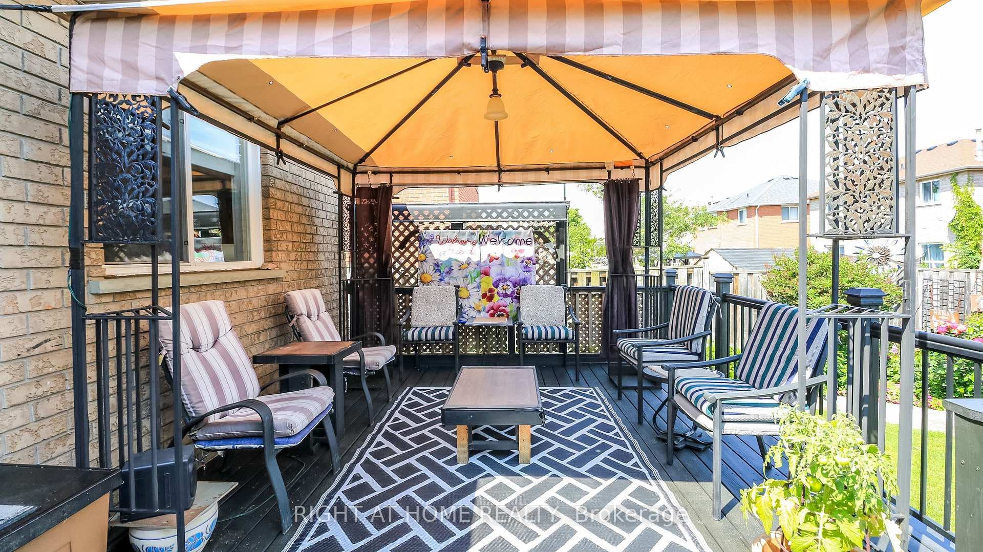 Gazebo for shade and privacy