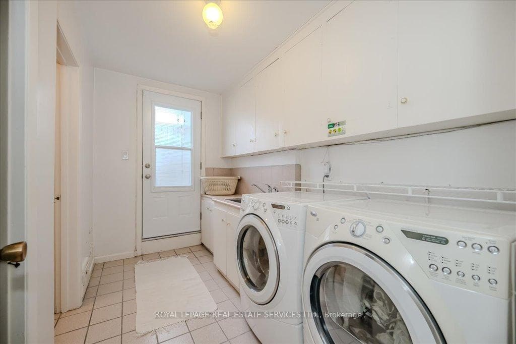 Laundry Room with Backyard Access