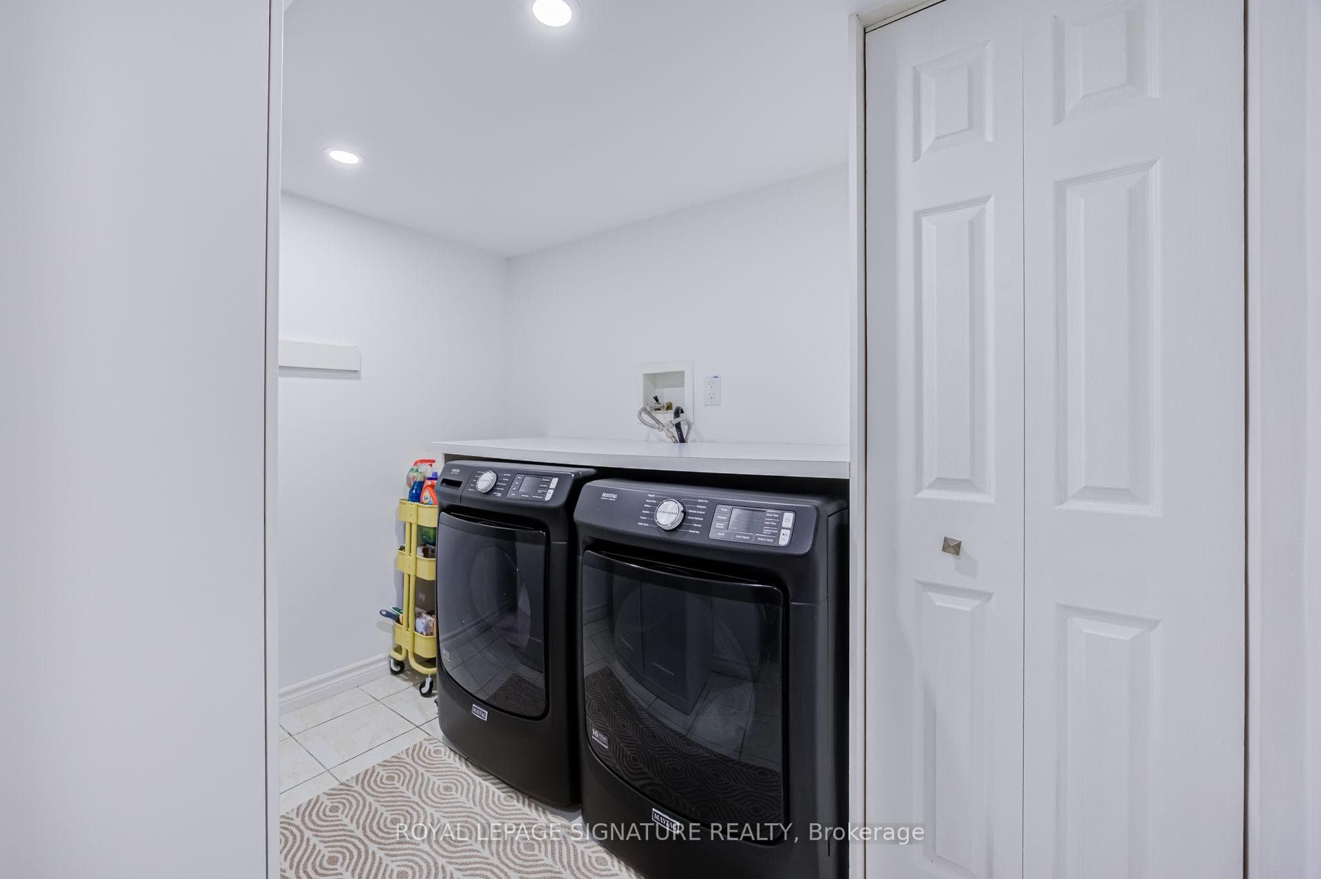 Lower Level Laundry Room is bright!