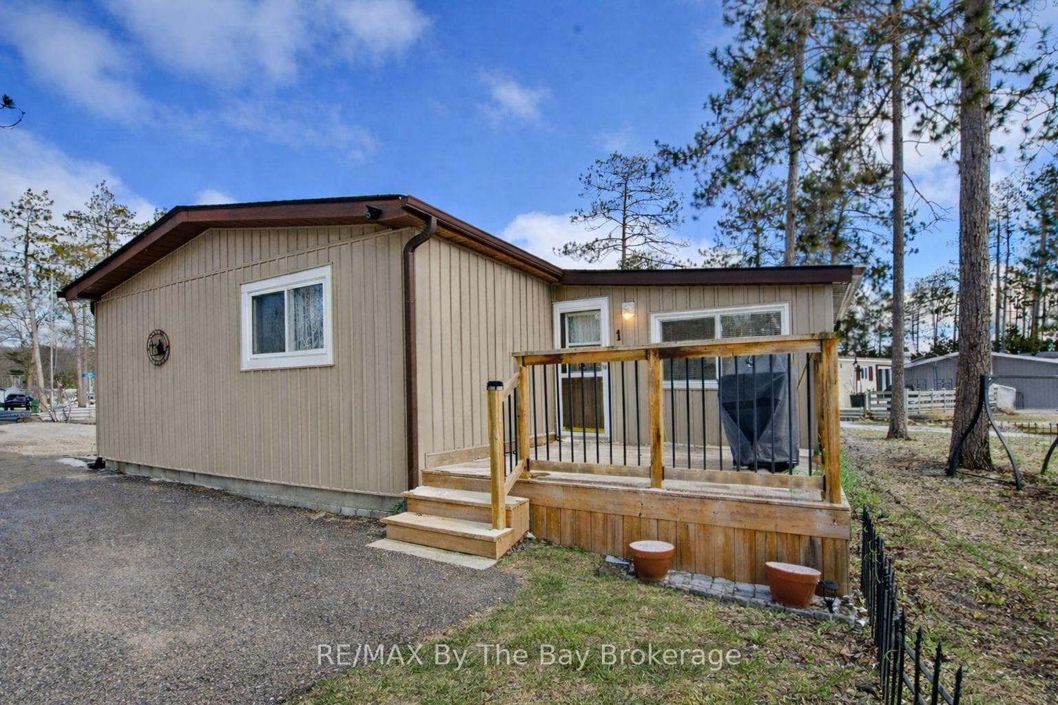 Deck Area at Side/Back of Home
