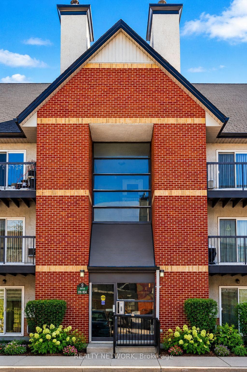 Front of building