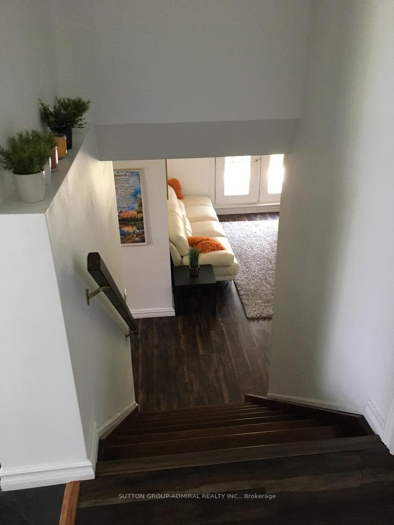 Stairs to upper level