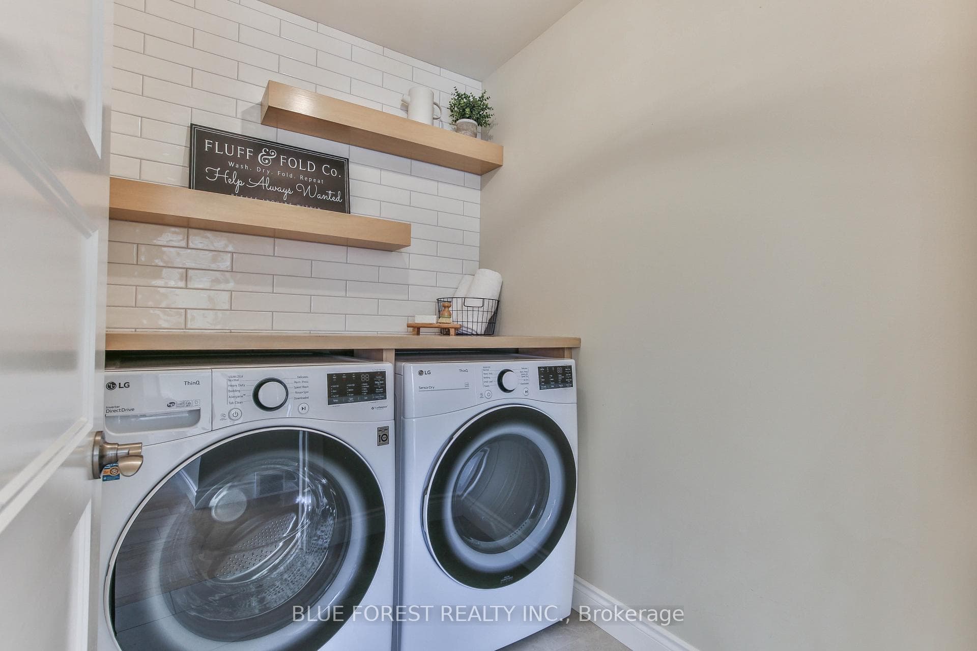 Main floor laundry