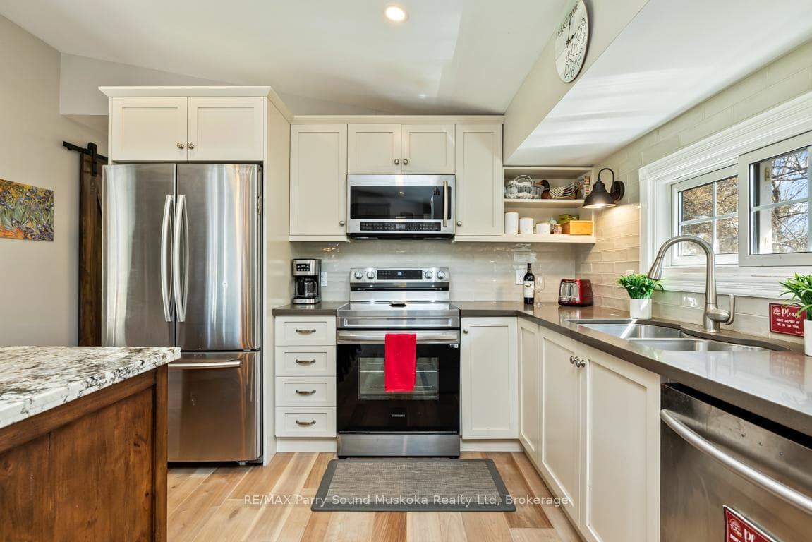 Abundance of cabinetry
