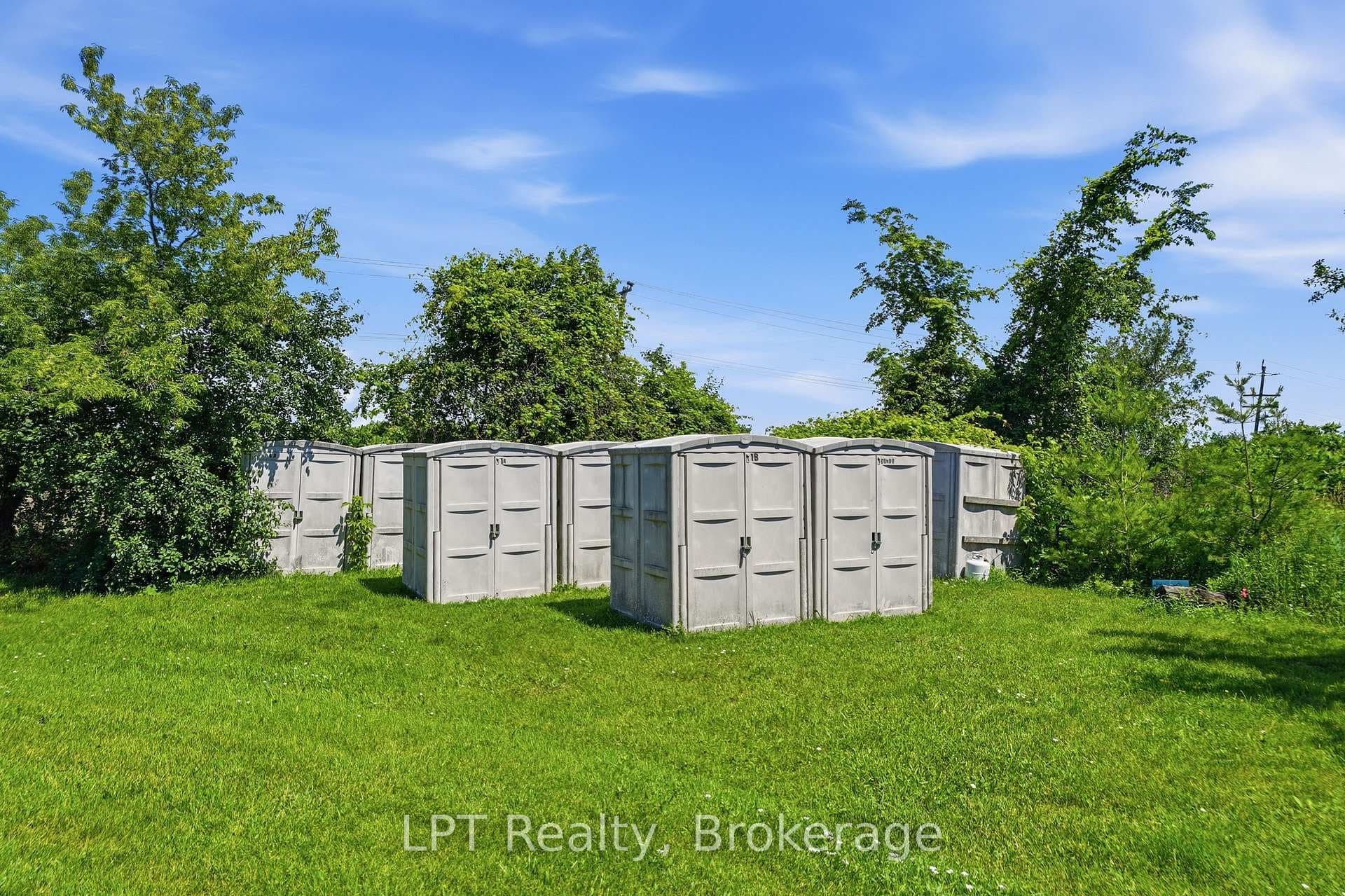 Storage Shed for unit