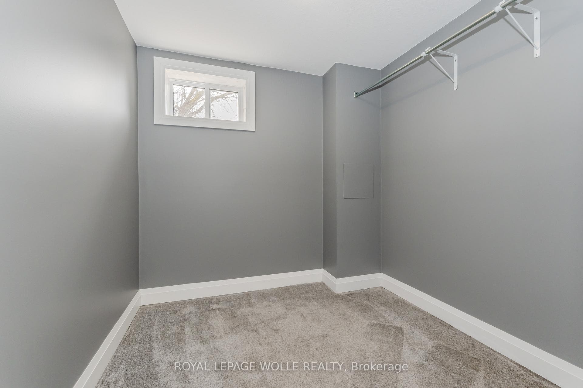 Walk-In Closet in Bedroom #4 - Basement