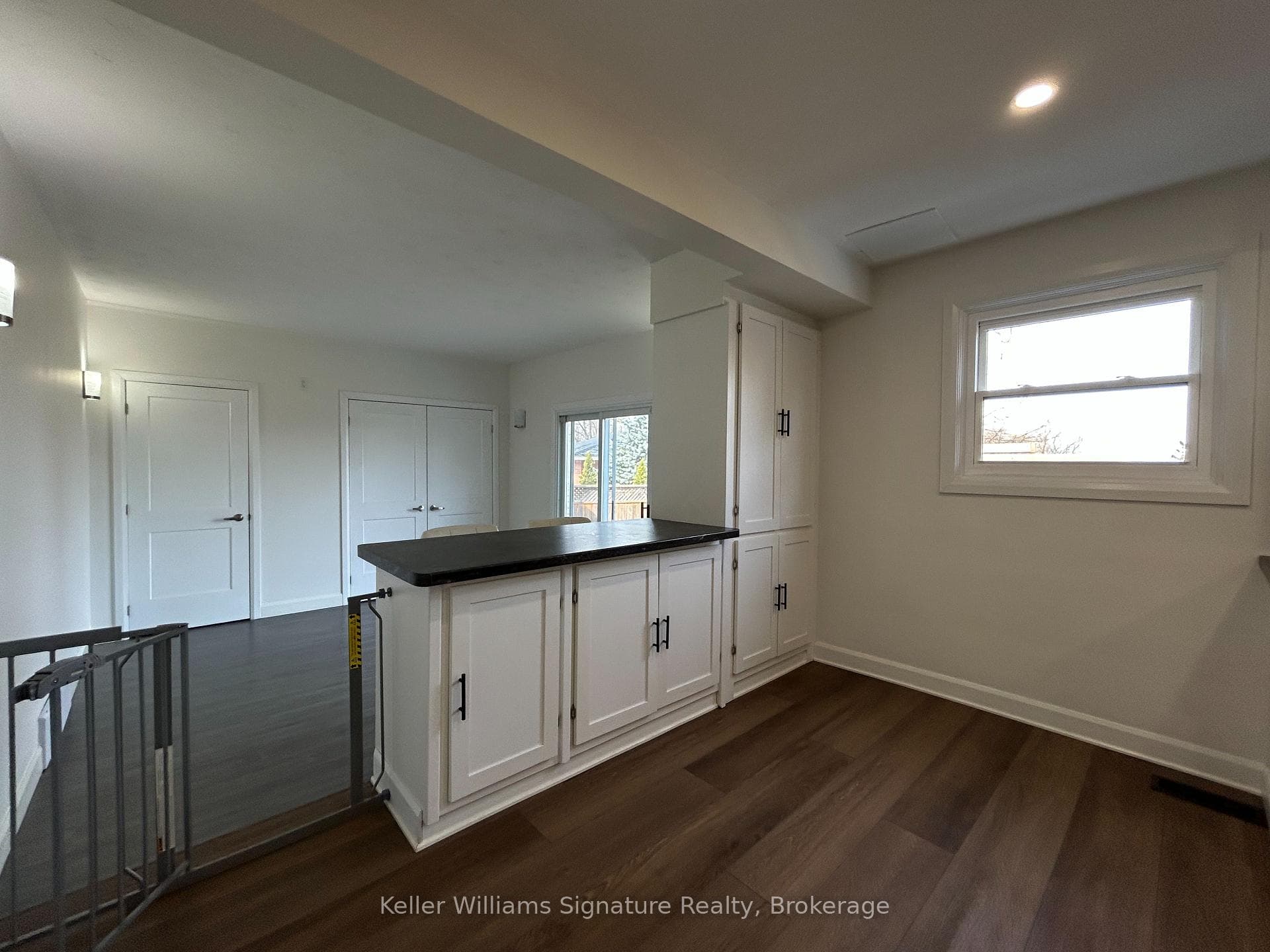 kitchen / backyard exit