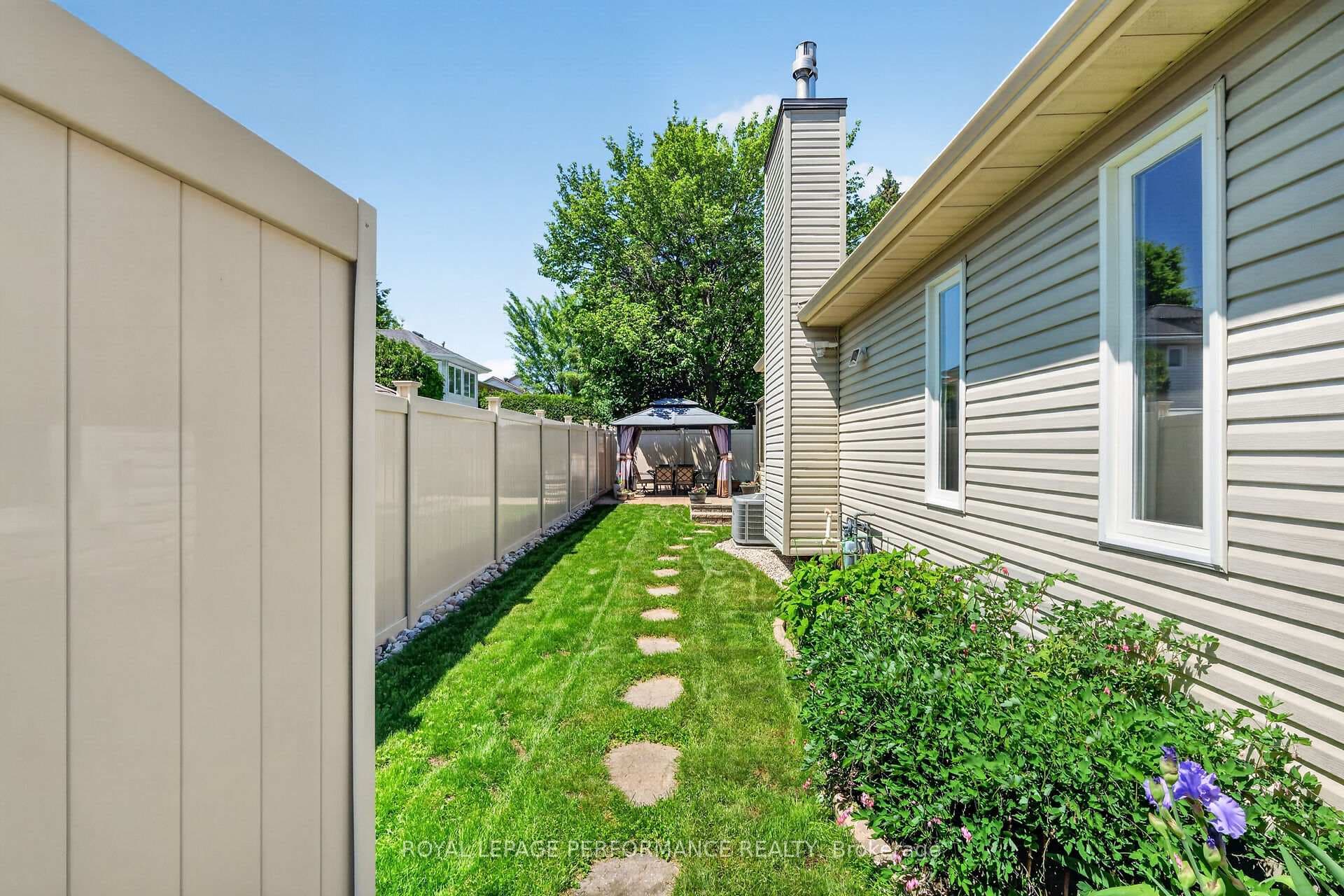 Let's take a look at the backyard...