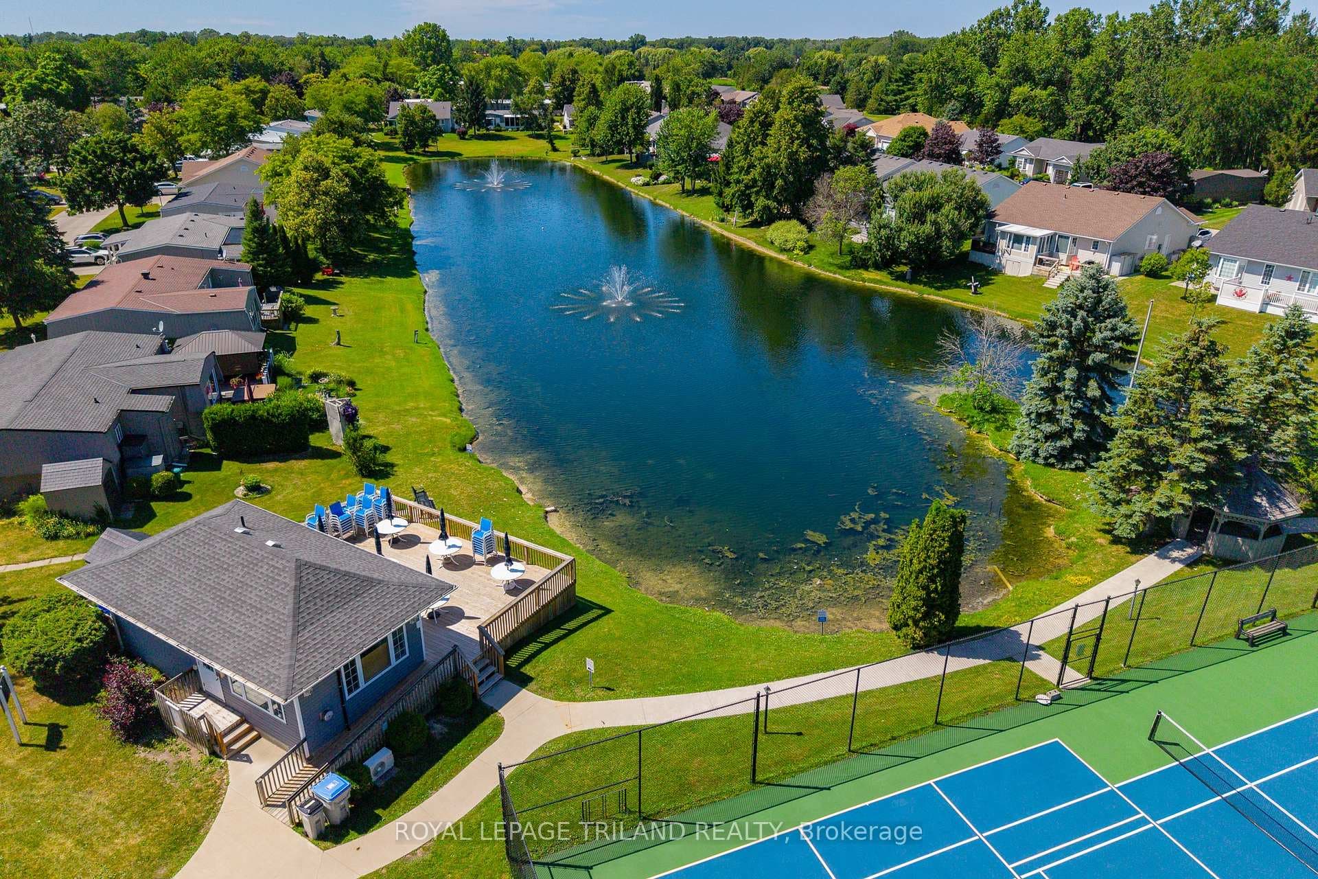 The private pond