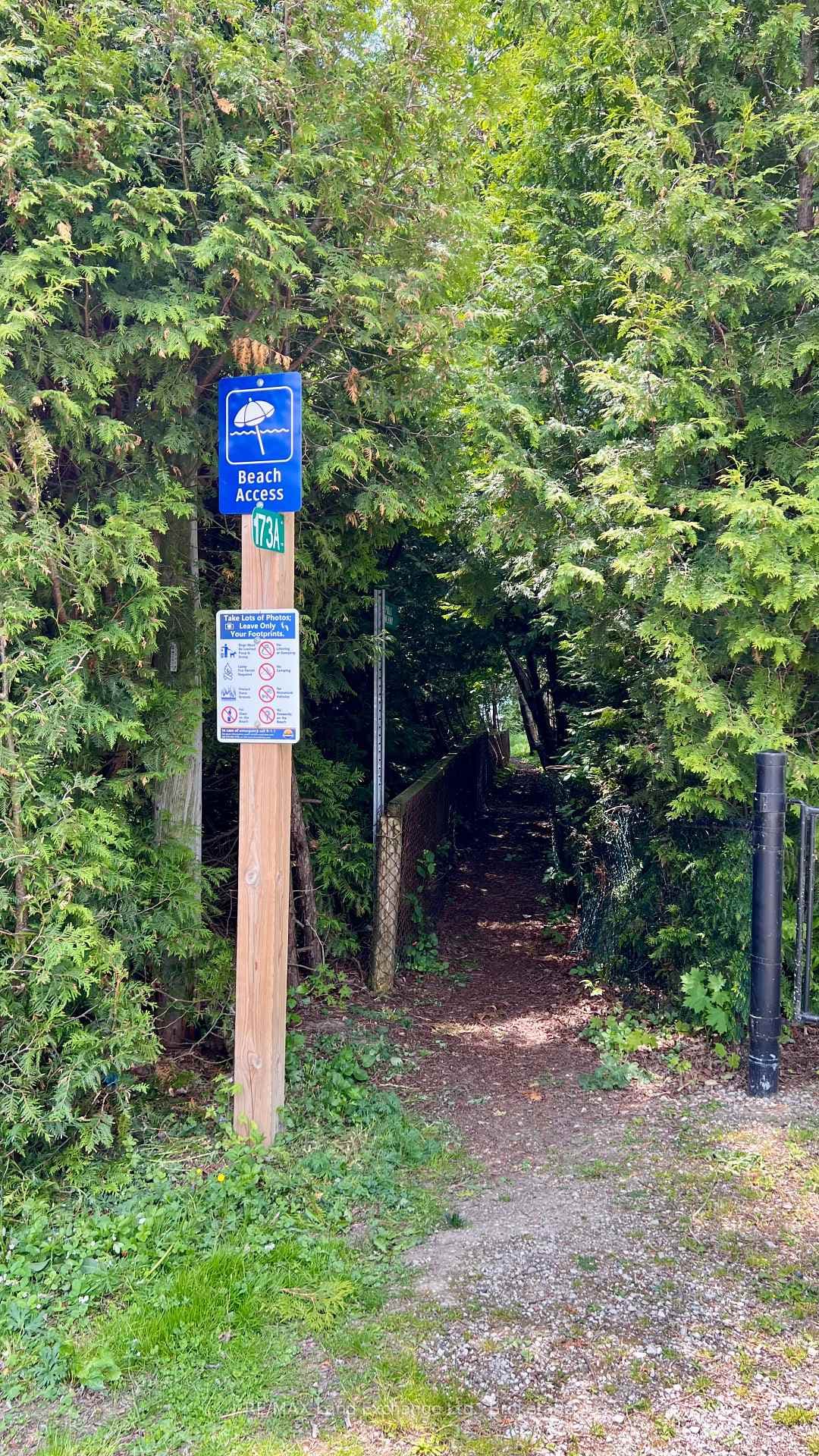 Beach access point