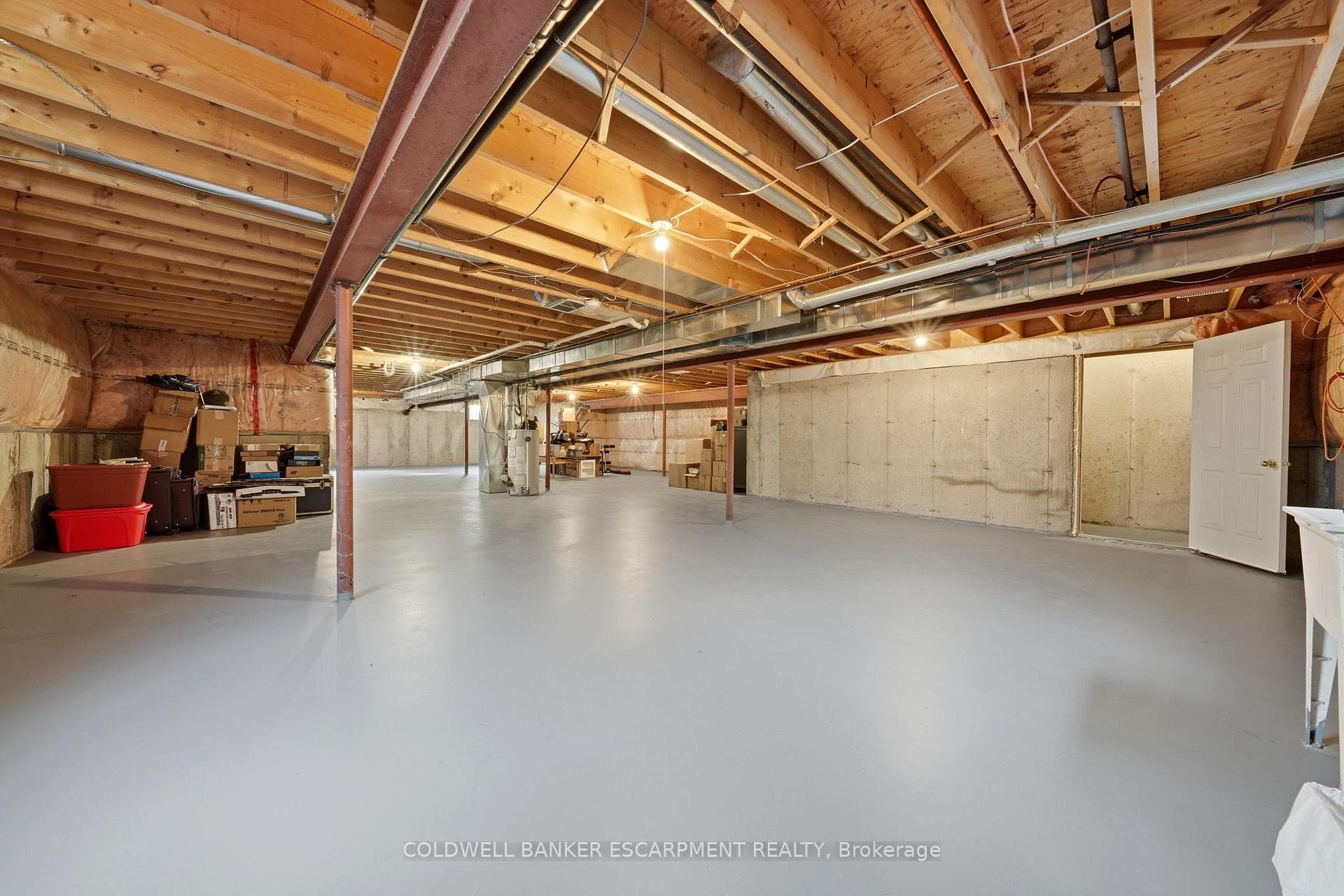 Spacious cold cellar on the right
