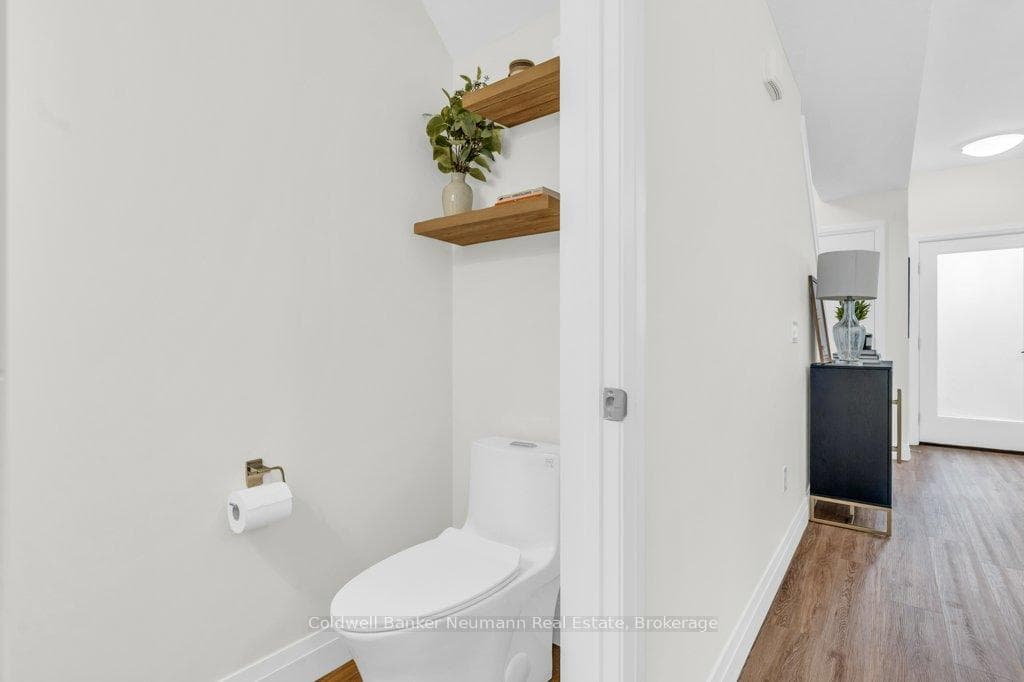 main floor powder room