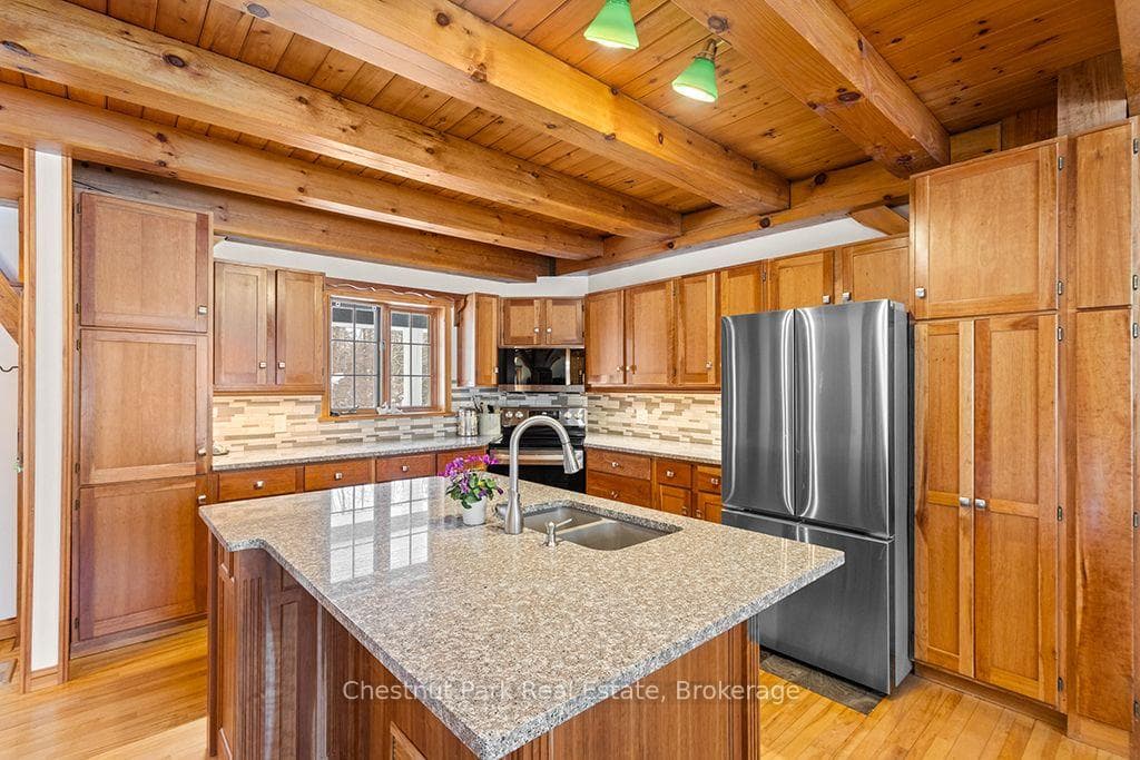 Open concept kitchen