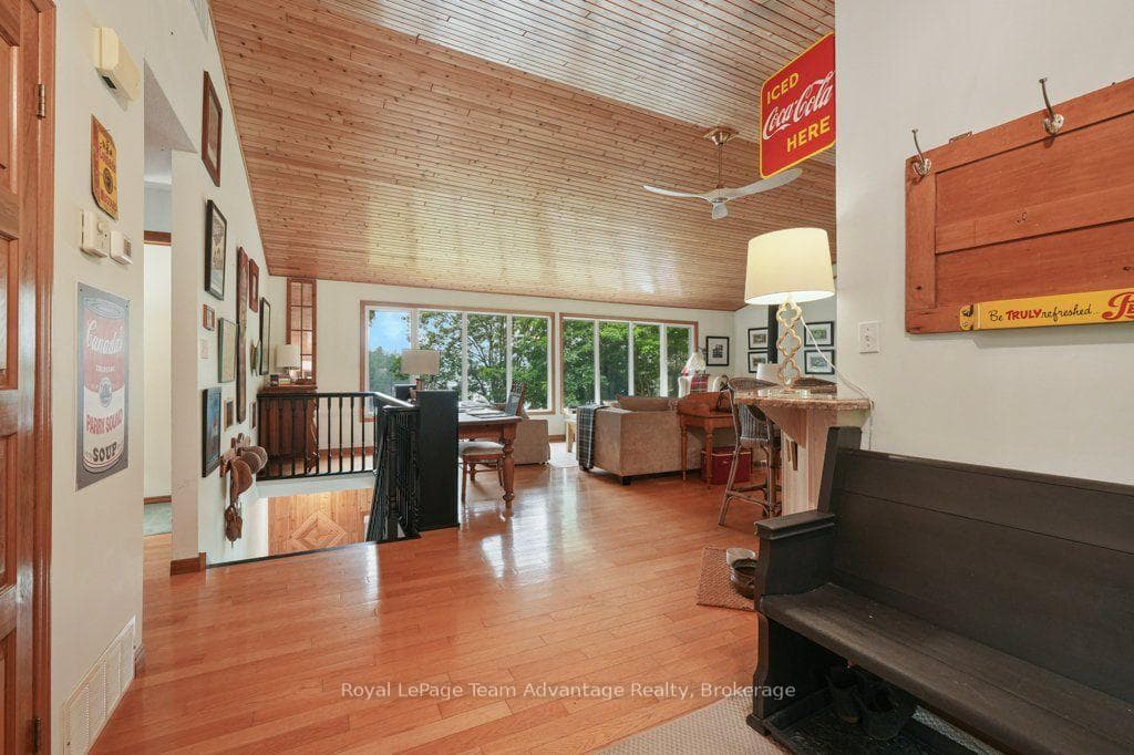 Hall to living room