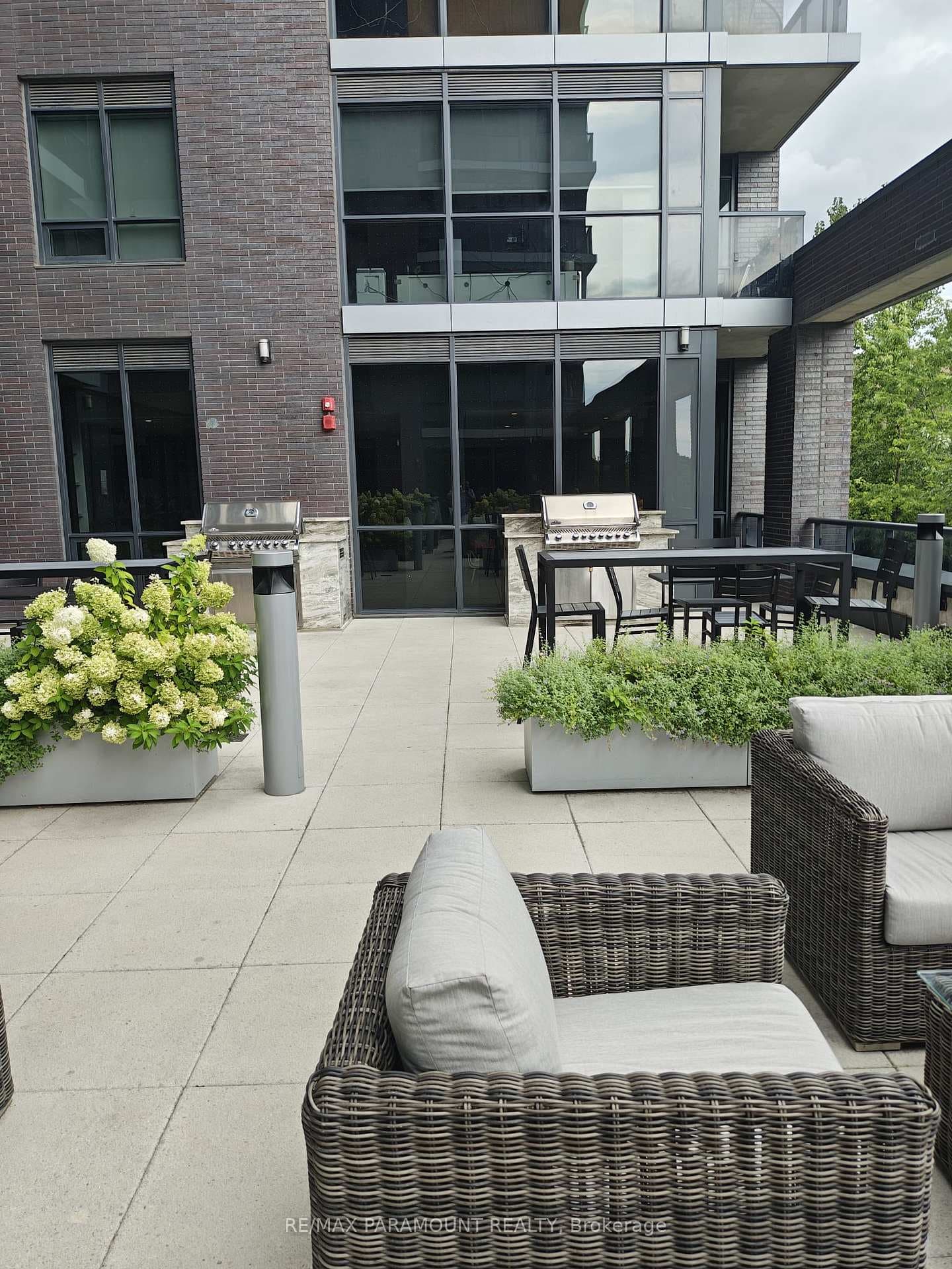 Terrace Deck BBQ Area
