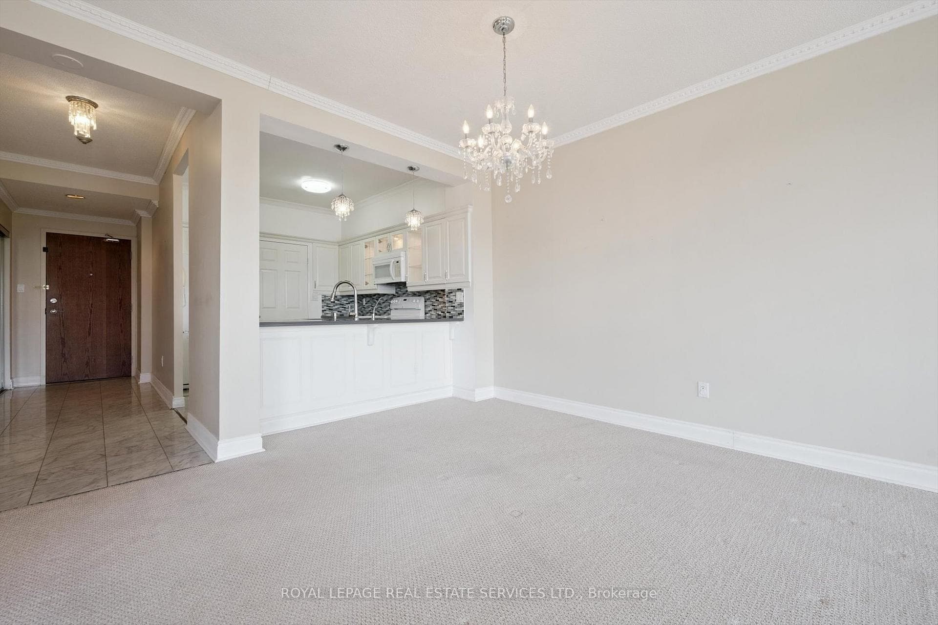 Updated Kitchen is Open to the Living/Dining Room