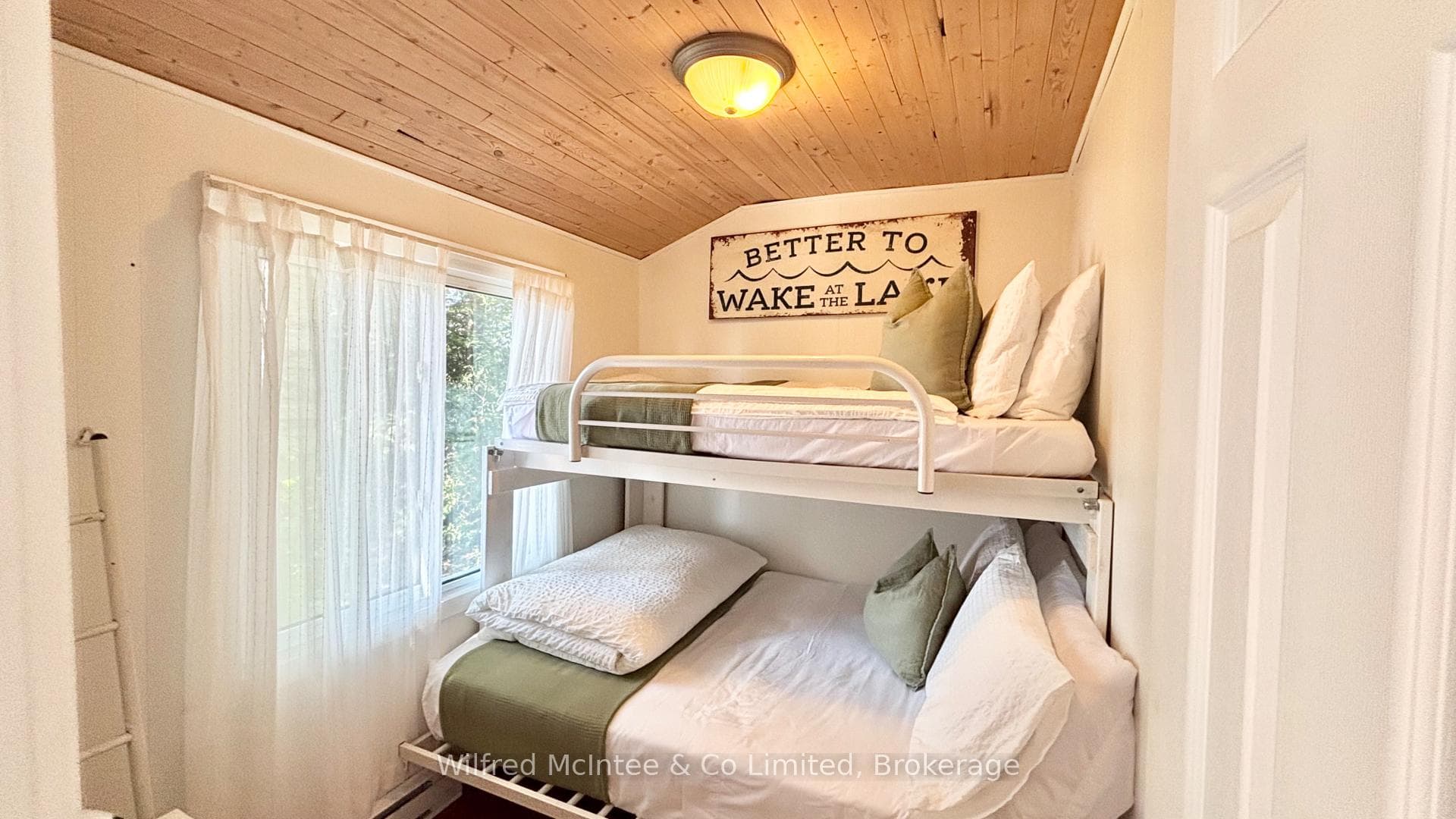 Bedroom one, room for three