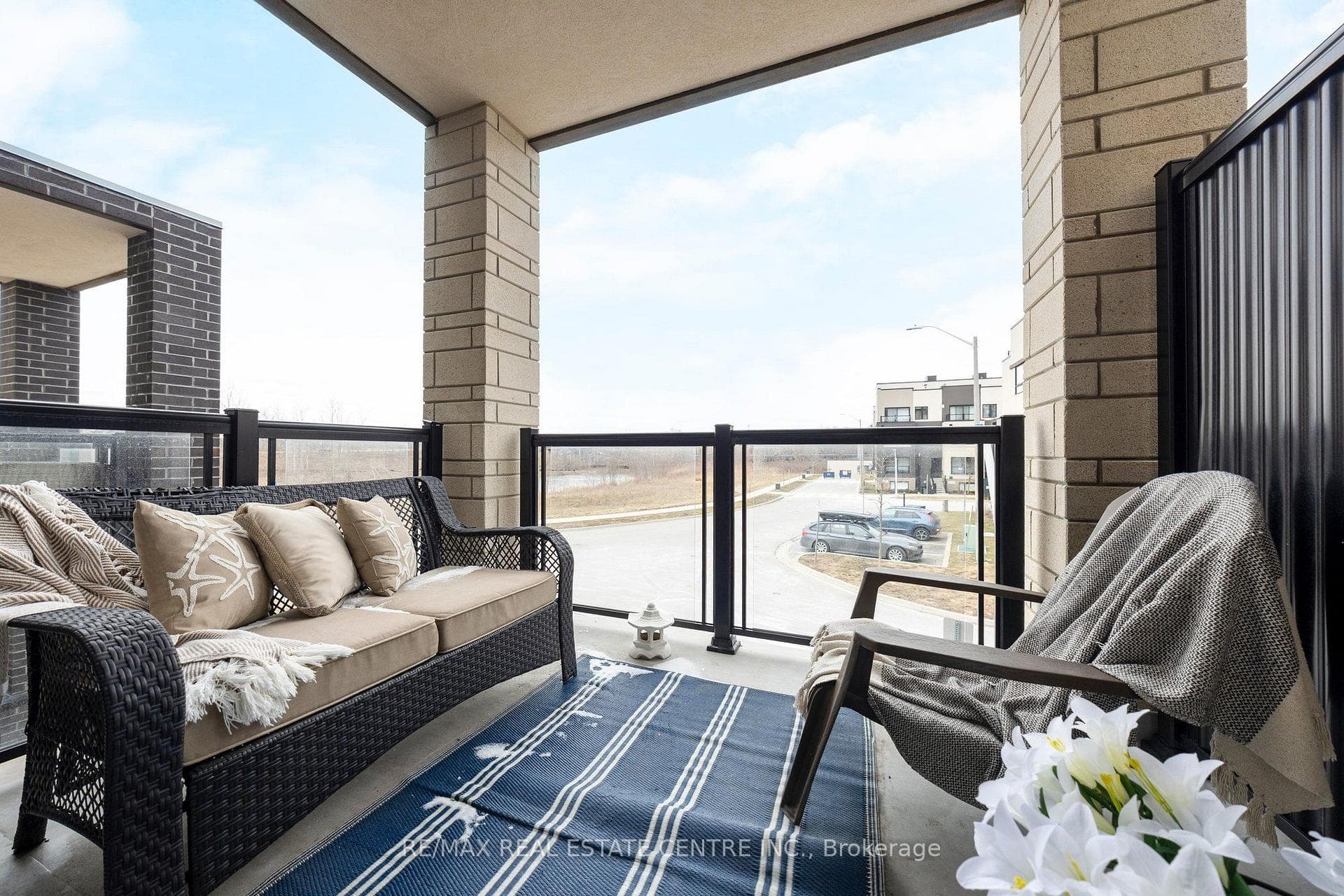 Balcony off main living area on 2nd floor