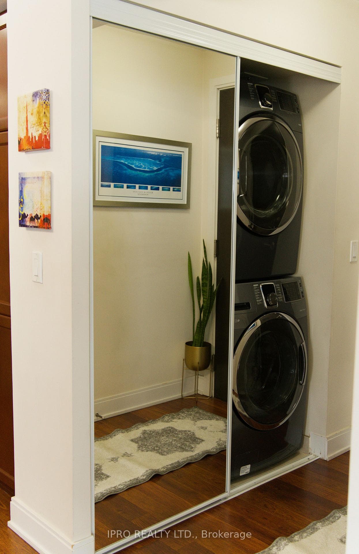 Stacked Washer and Dryer