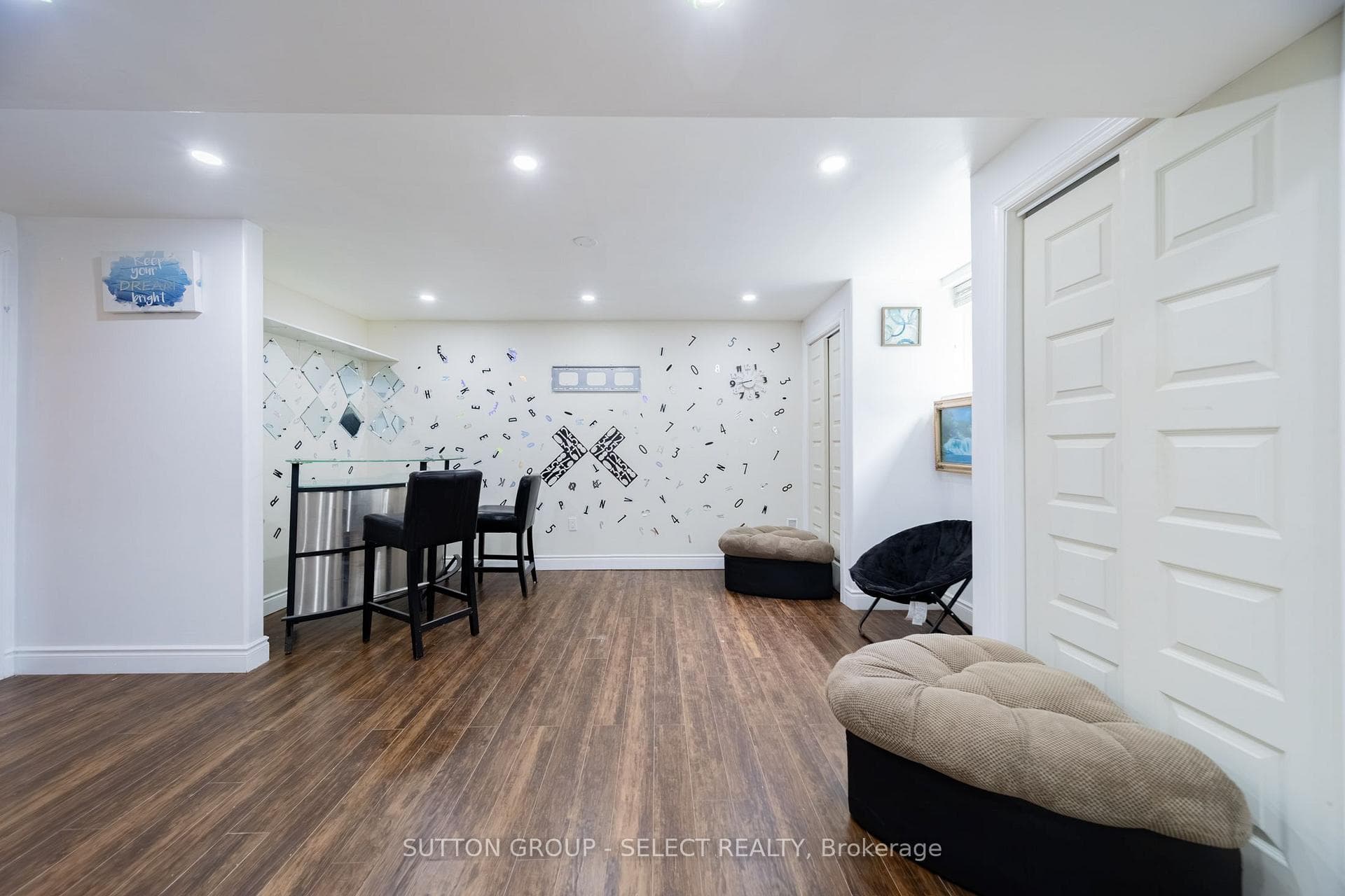 Lower Level Dining In-Law Suite Potential