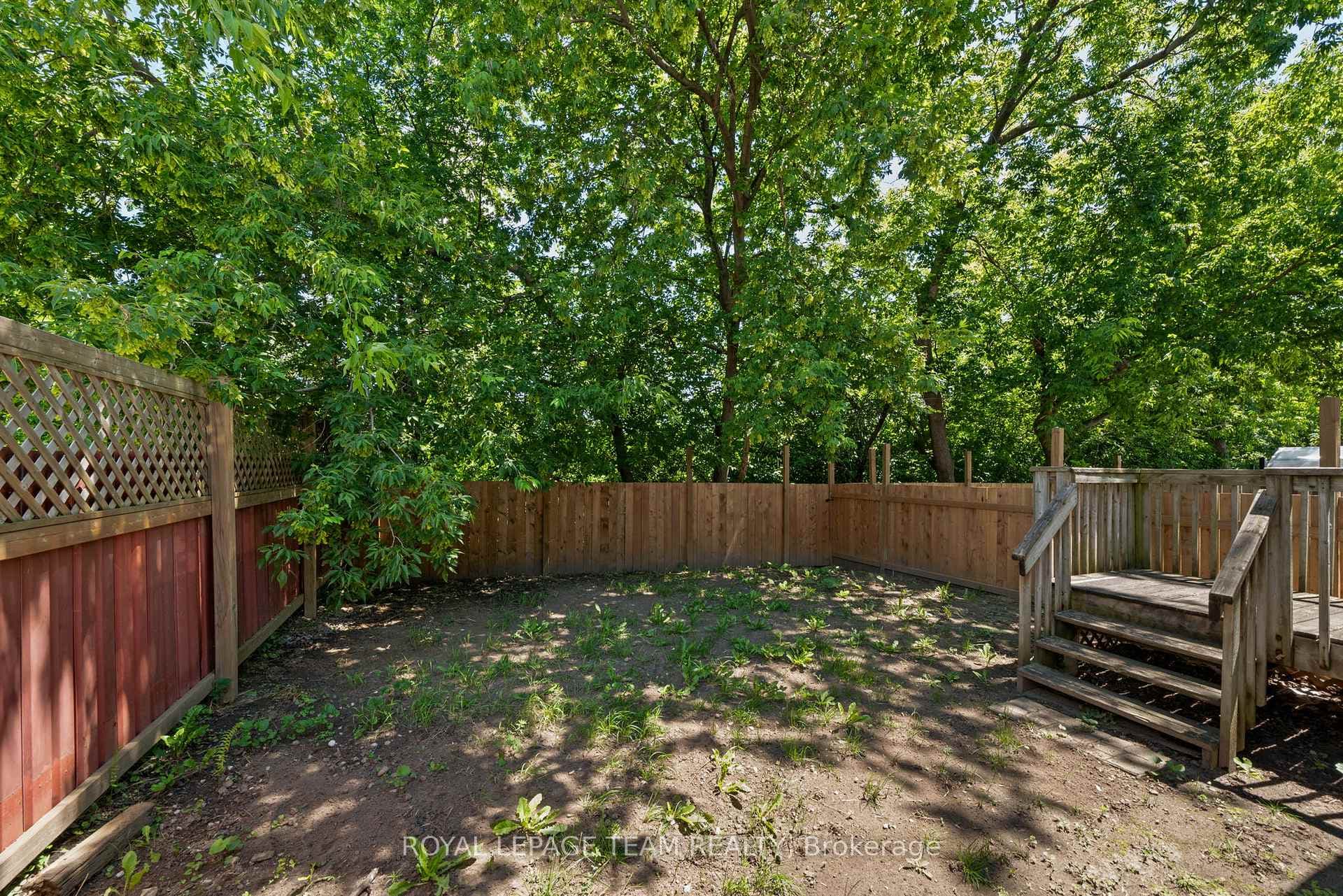Unit A backyard