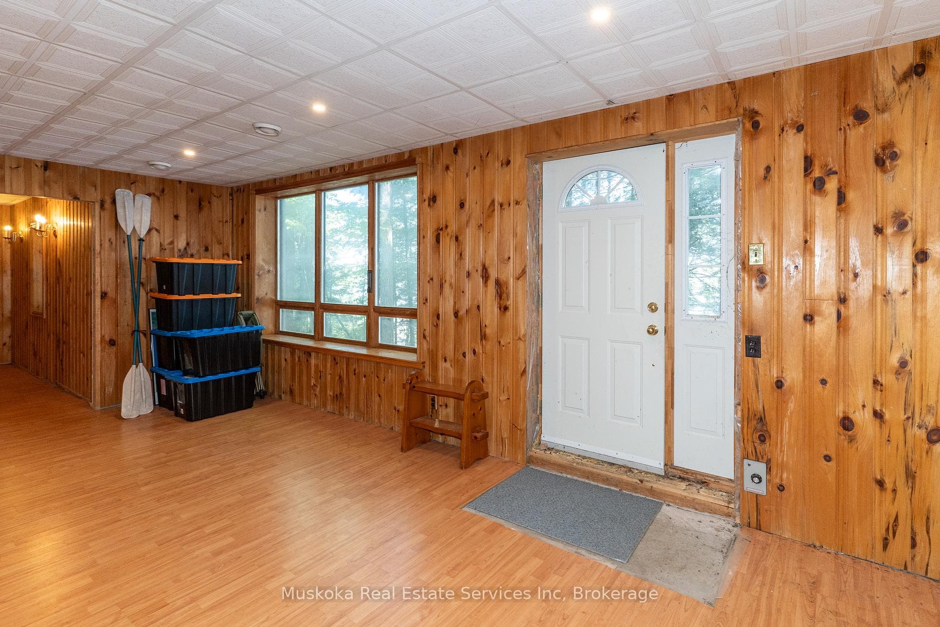 Lower Floor walkout convenient to dock and boat.