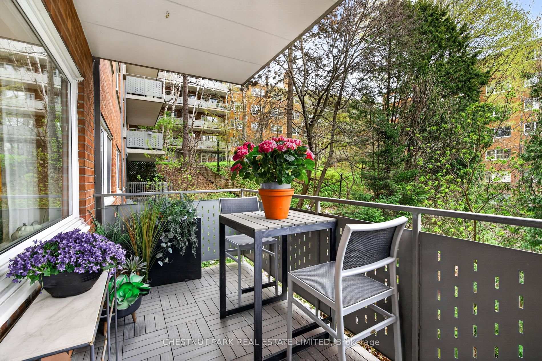 Large Private Balcony