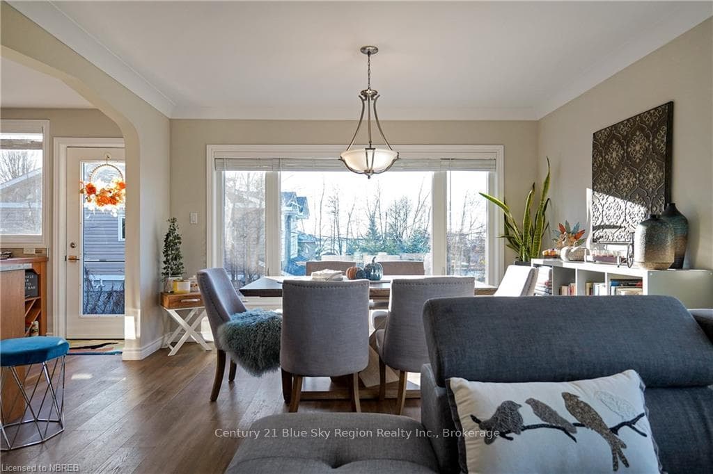 Dining space featuring hardwood / wood-style floor