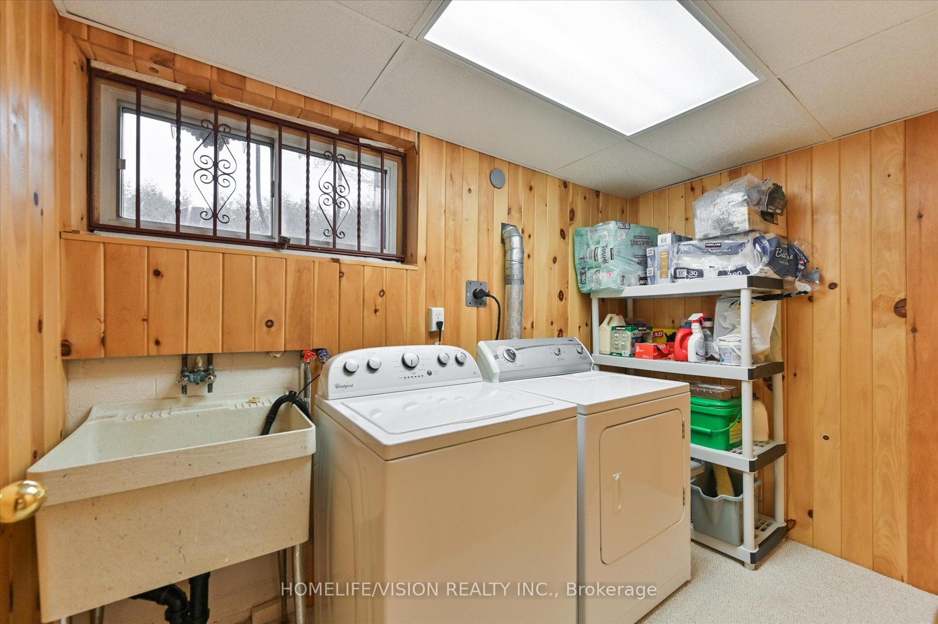 Spacious Storage/Laundry Room