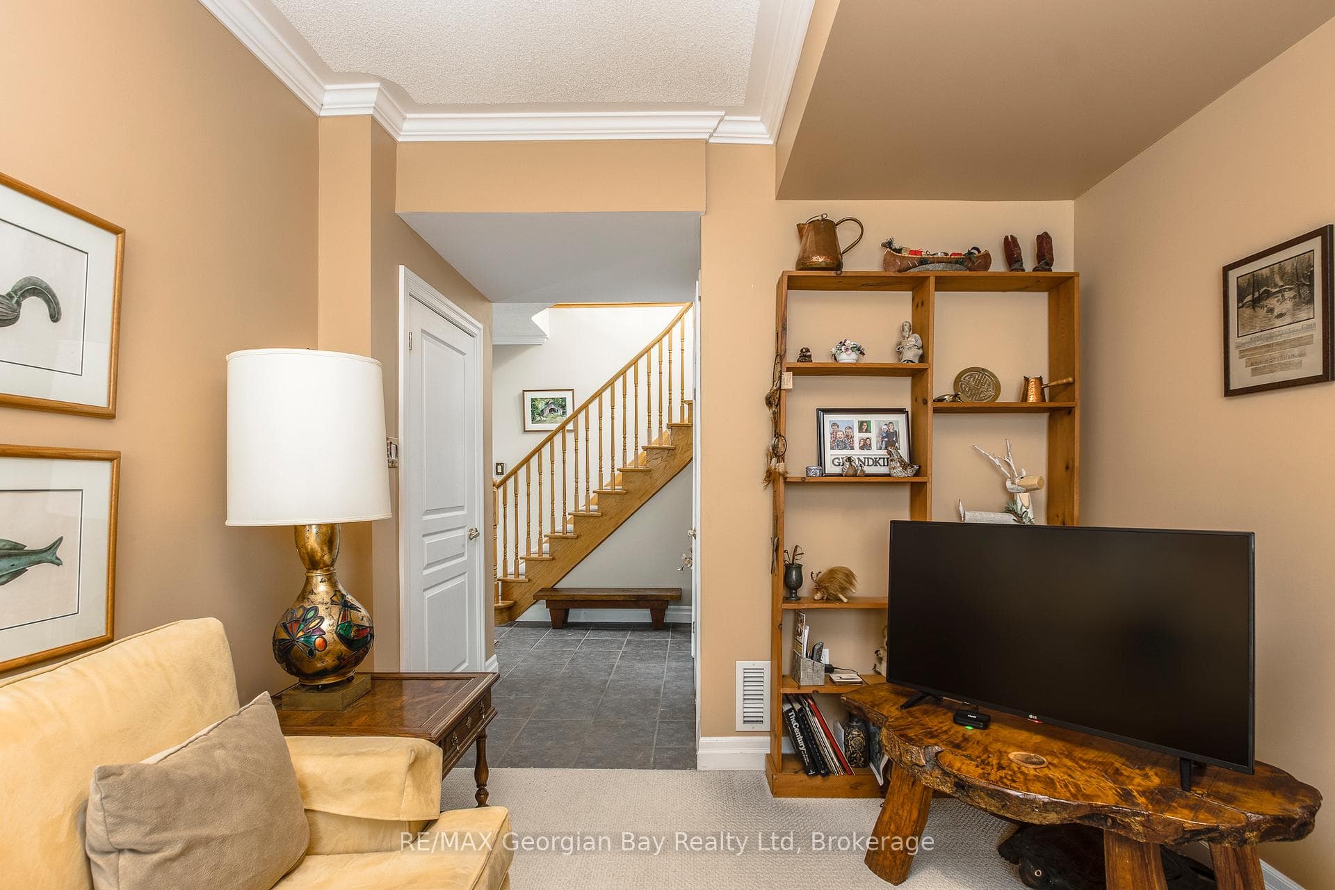 Lower level family room