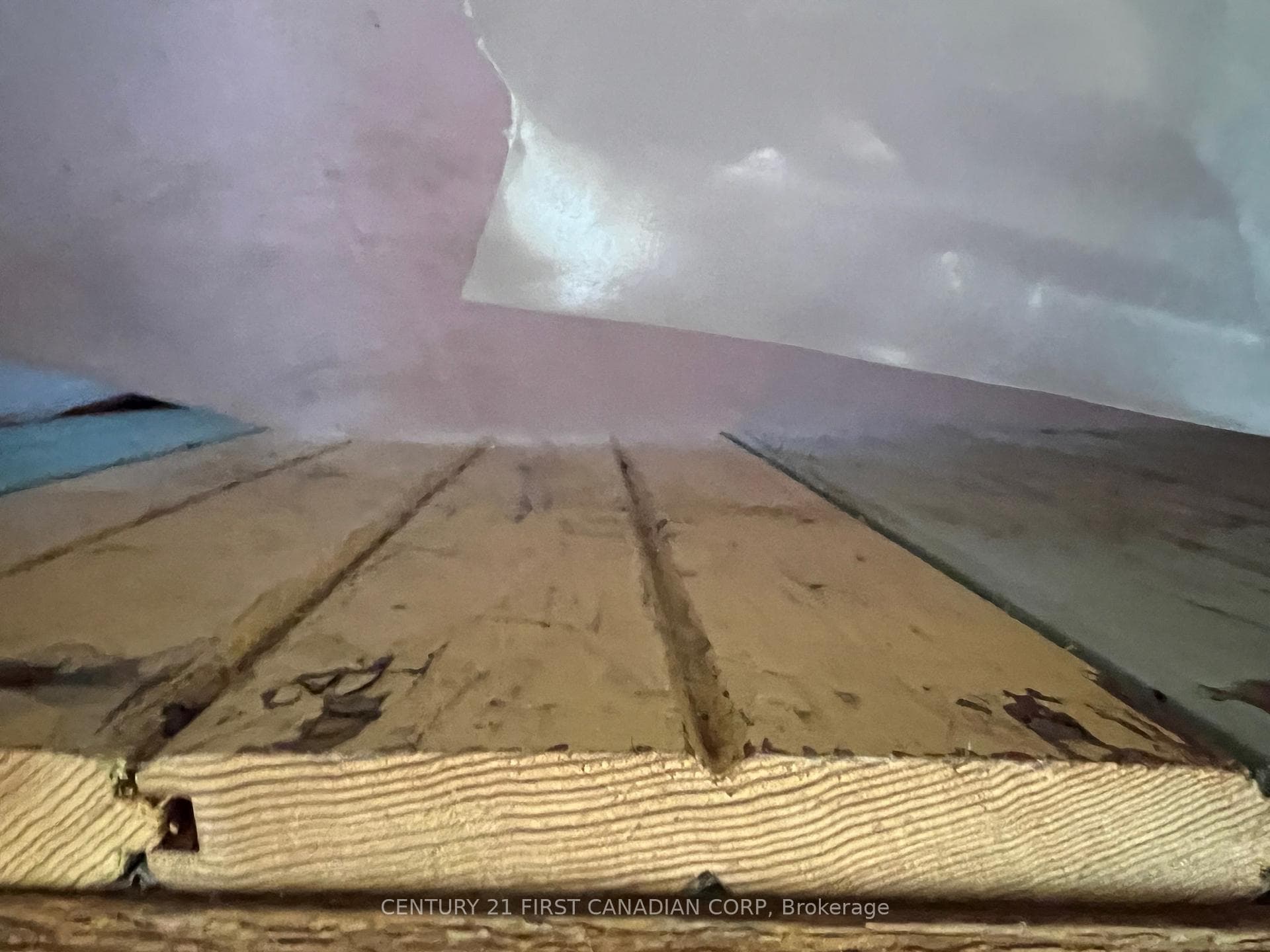 Loft hardwood flooring