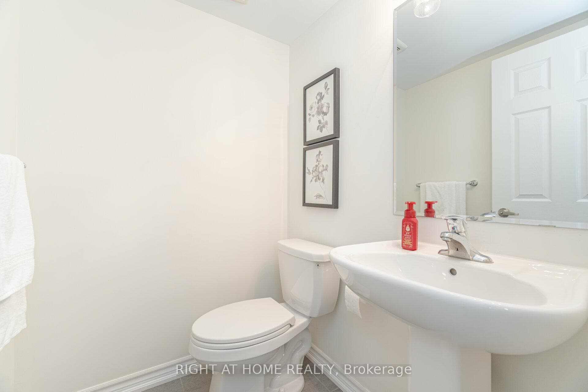 Convenient 2nd Floor Powder Room
