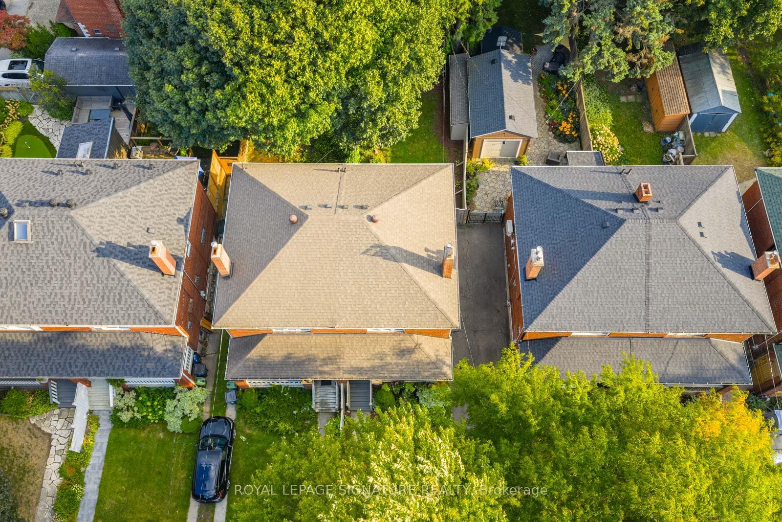 View of 171 Melrose Ave From Above