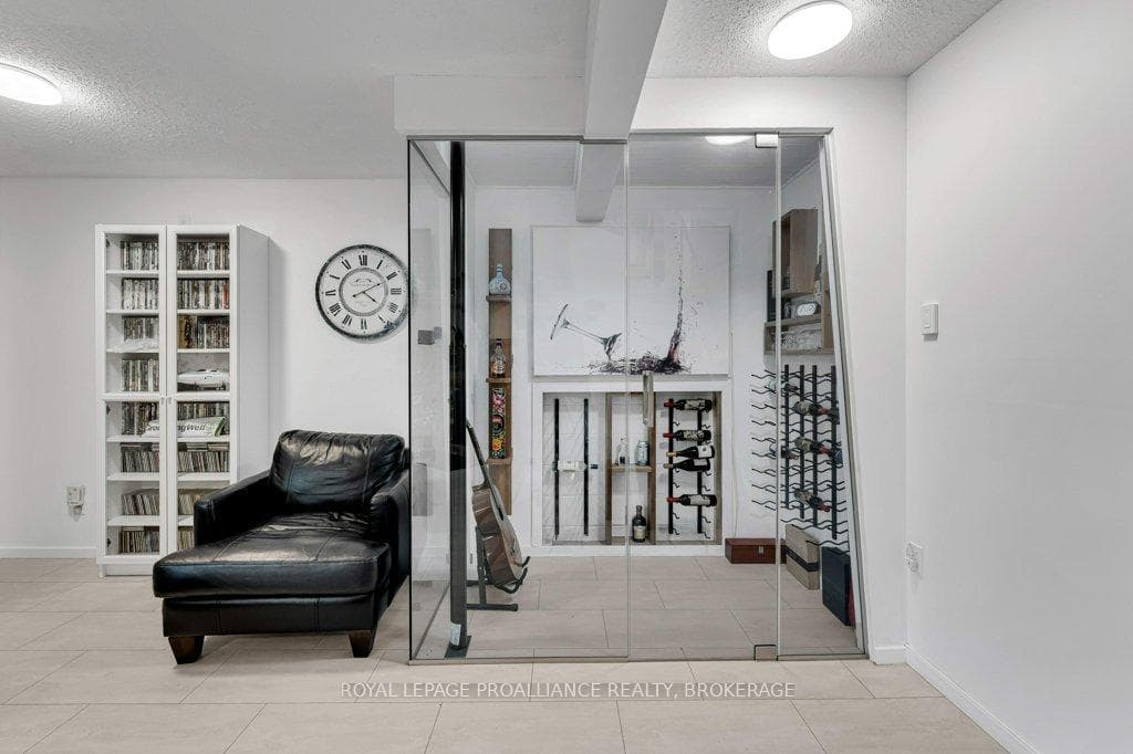 Custom wine room