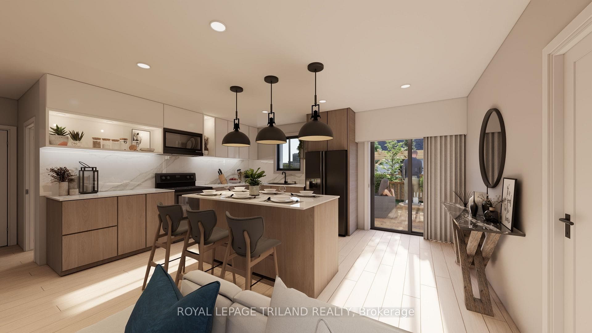 Renderings and images illustrative purposes only.