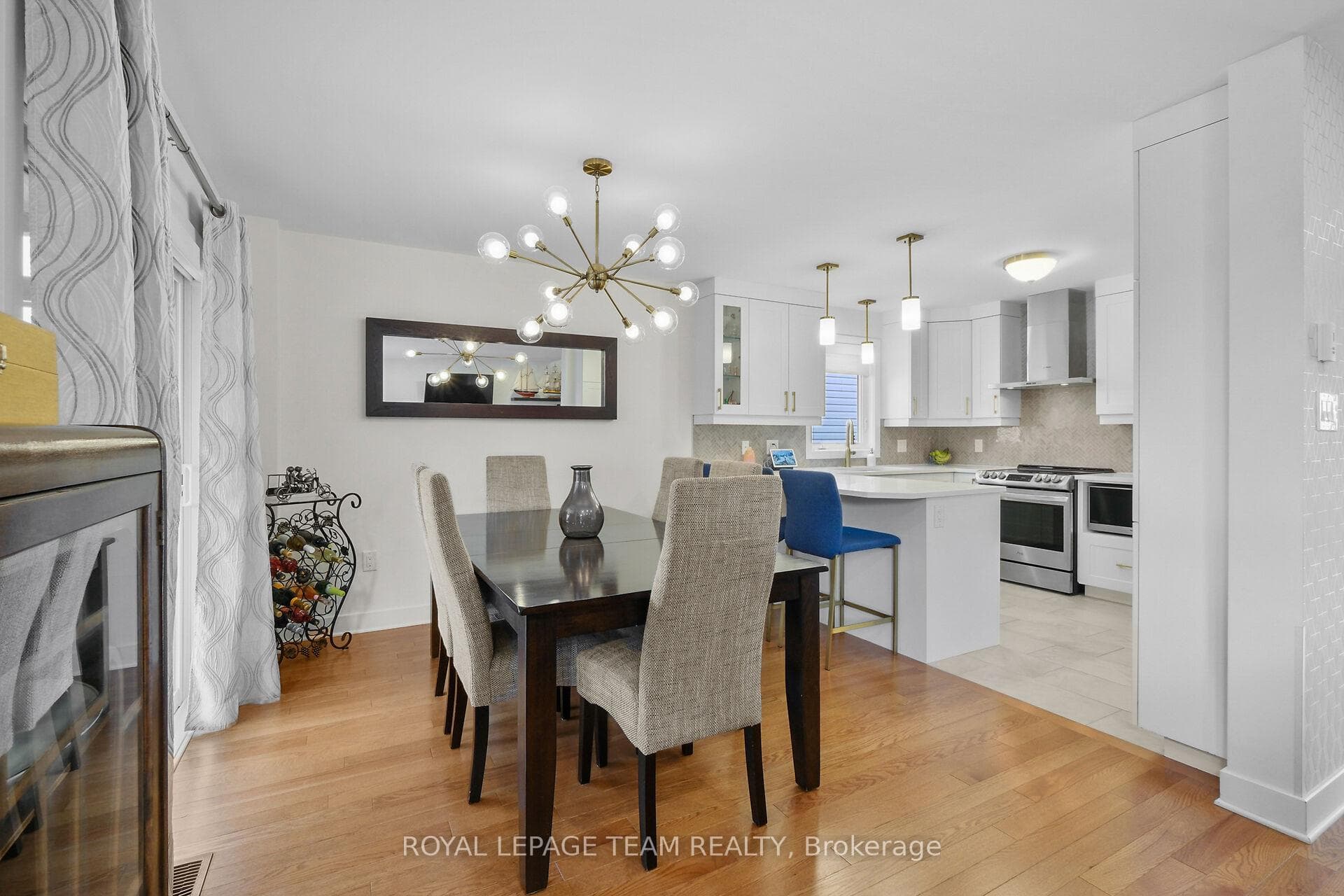 Dining Rm off of Kitchen; perfect for entertaining