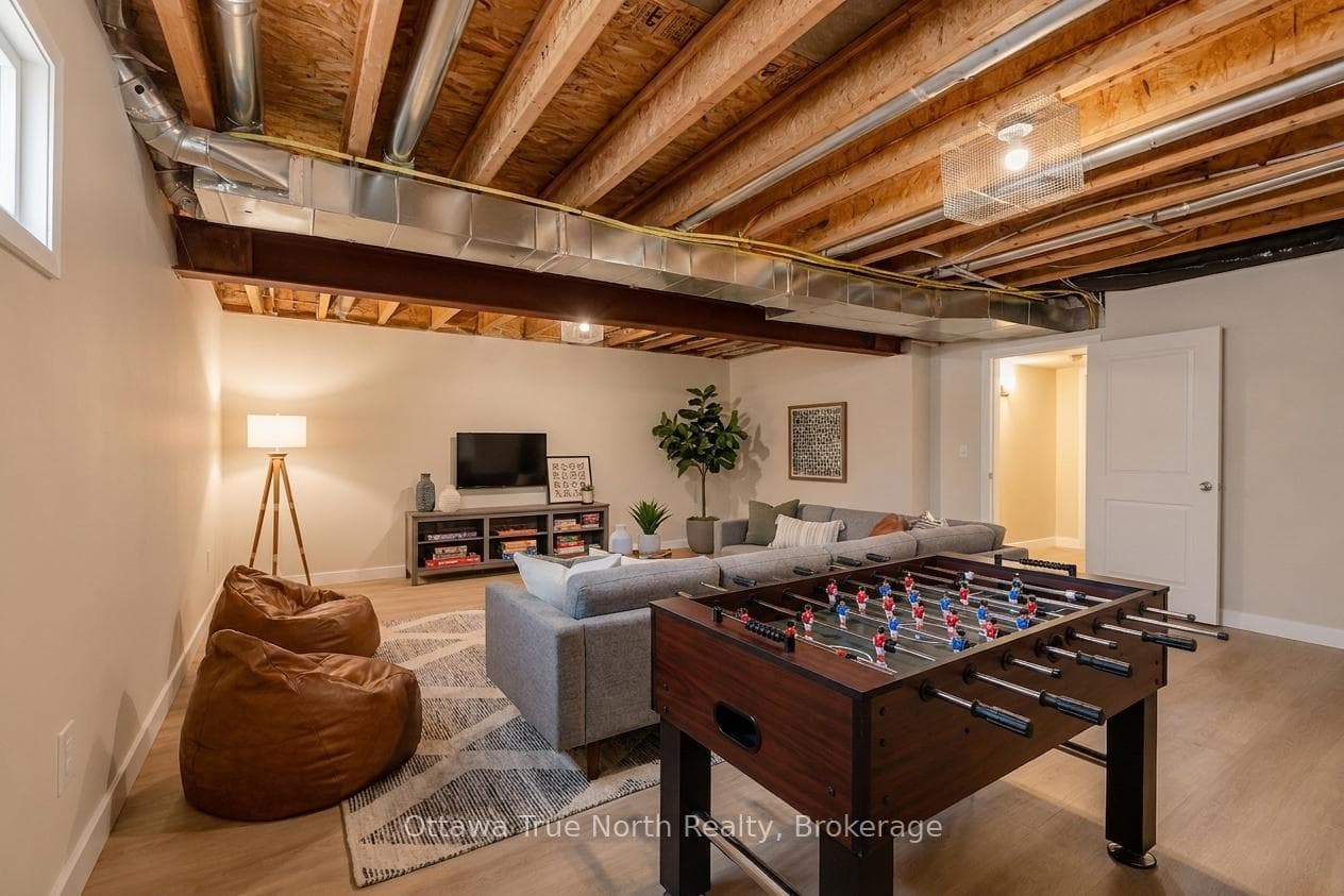 Virtual Staged Basement