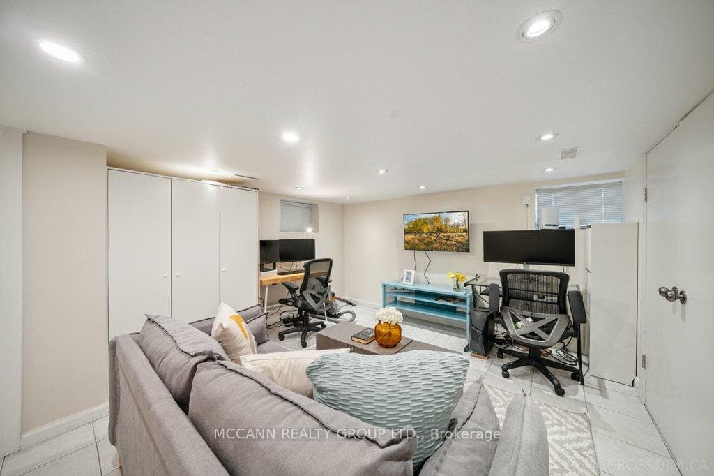 Lower level Recreation room