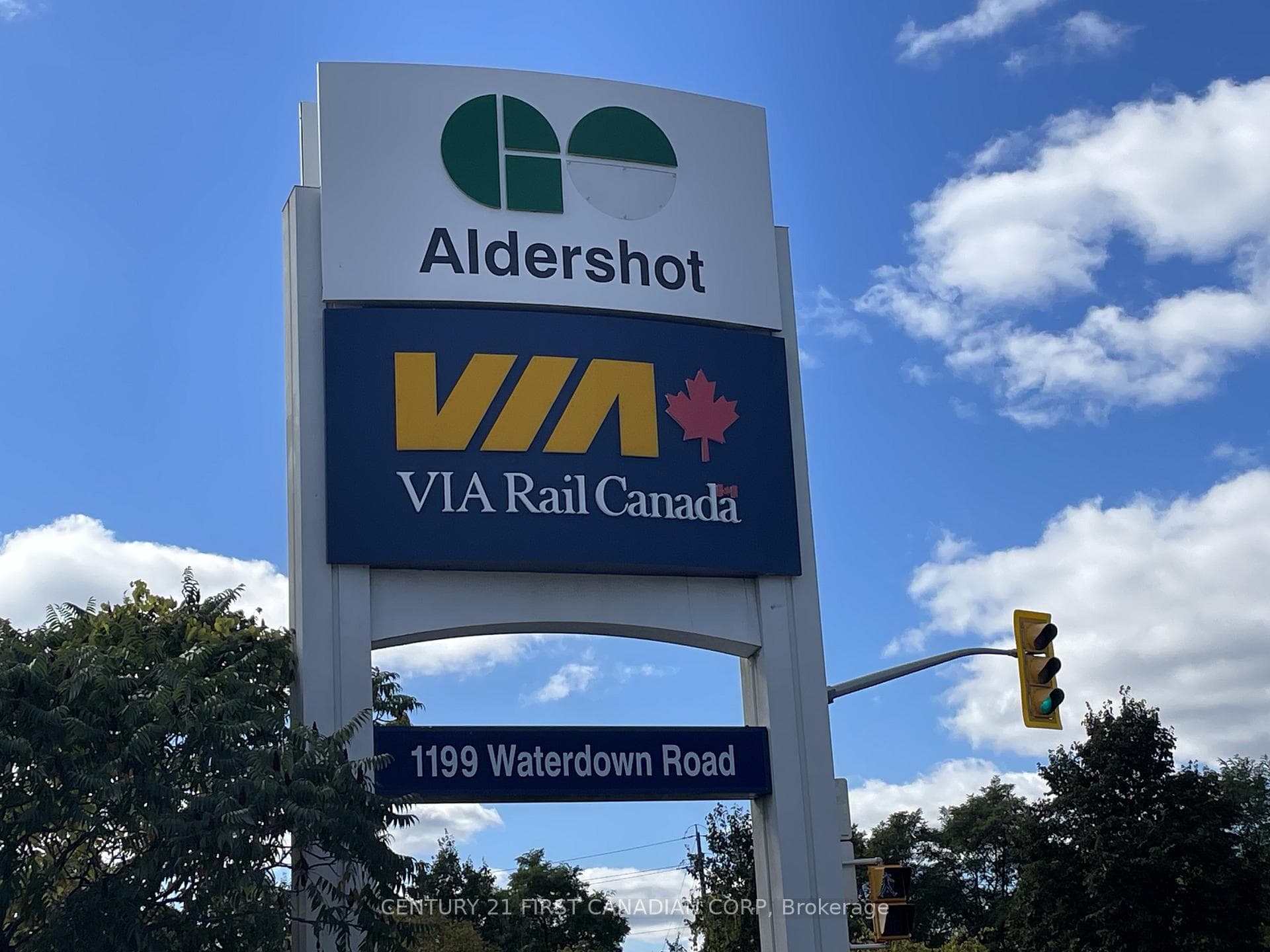 Walk to Aldershot GO Train