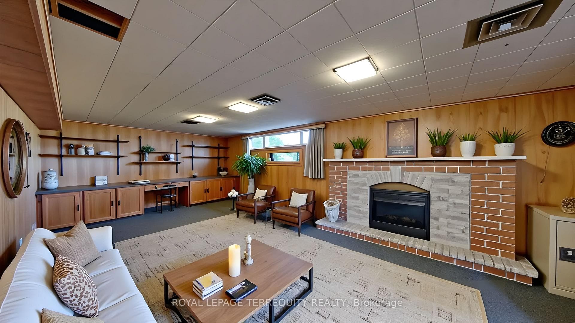 Rec Room - Virtually Staged